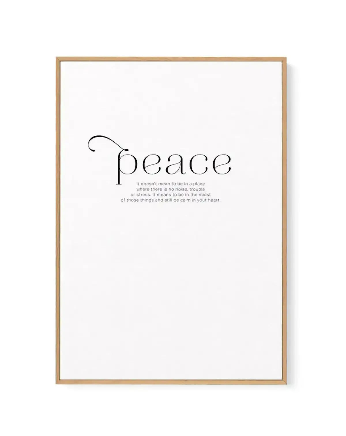 At Peace | Framed Canvas-CANVAS-You can shop wall art online with Olive et Oriel for everything from abstract art to fun kids wall art. Our beautiful modern art prints and canvas art are available from large canvas prints to wall art paintings and our proudly Australian artwork collection offers only the highest quality framed large wall art and canvas art Australia - You can buy fashion photography prints or Hampton print posters and paintings on canvas from Olive et Oriel and have them deliver