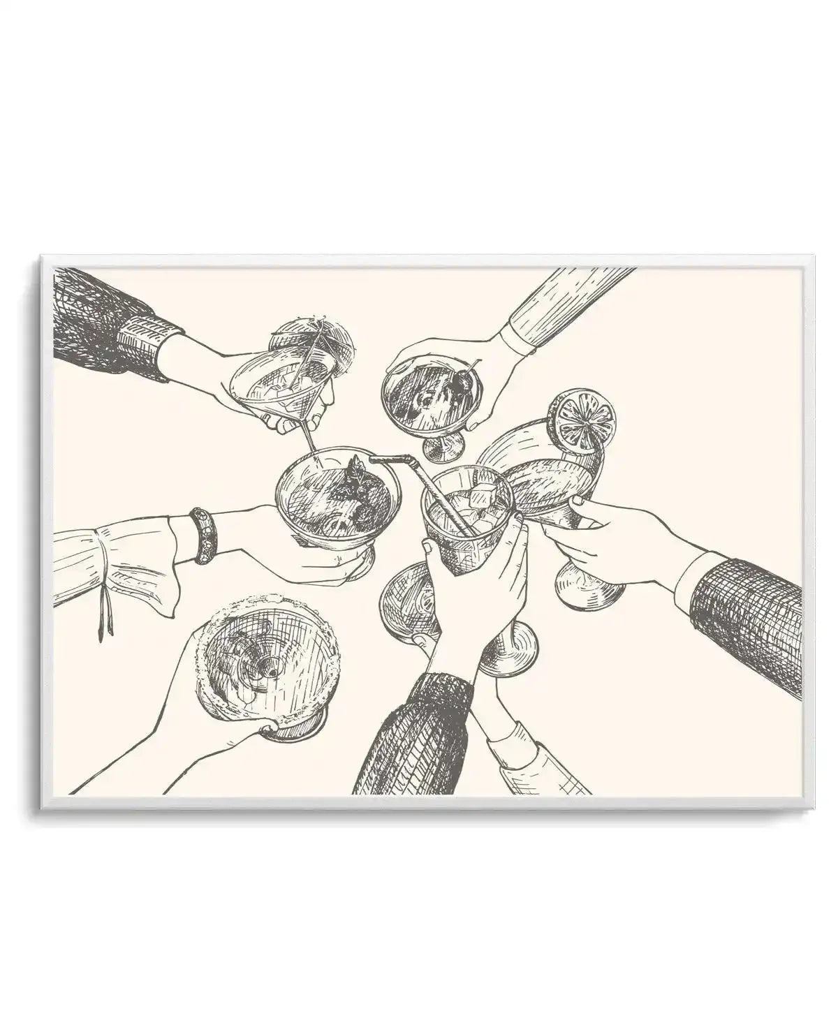 At The Bar Art Print-PRINT-Olive et Oriel-Olive et Oriel-A5 | 5.8" x 8.3" | 14.8 x 21cm-White-With White Border-Buy-Australian-Art-Prints-Online-with-Olive-et-Oriel-Your-Artwork-Specialists-Austrailia-Decorate-With-Coastal-Photo-Wall-Art-Prints-From-Our-Beach-House-Artwork-Collection-Fine-Poster-and-Framed-Artwork