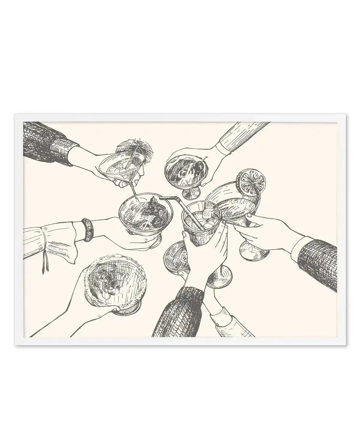 At The Bar Art Print-PRINT-Olive et Oriel-Olive et Oriel-Buy-Australian-Art-Prints-Online-with-Olive-et-Oriel-Your-Artwork-Specialists-Austrailia-Decorate-With-Coastal-Photo-Wall-Art-Prints-From-Our-Beach-House-Artwork-Collection-Fine-Poster-and-Framed-Artwork