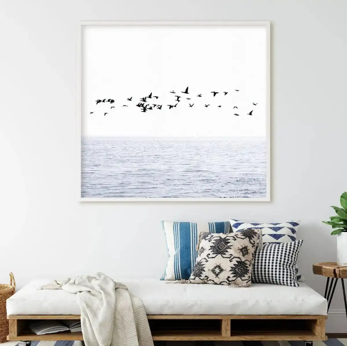 Atlantic | SQ Art Print-PRINT-Olive et Oriel-Olive et Oriel-Buy-Australian-Art-Prints-Online-with-Olive-et-Oriel-Your-Artwork-Specialists-Austrailia-Decorate-With-Coastal-Photo-Wall-Art-Prints-From-Our-Beach-House-Artwork-Collection-Fine-Poster-and-Framed-Artwork