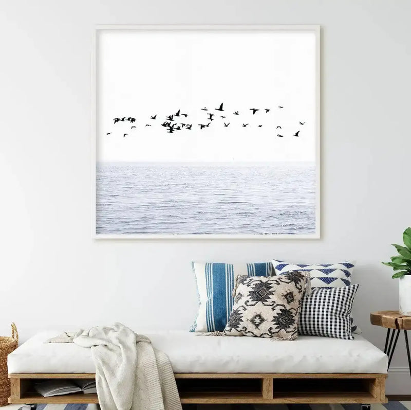 Atlantic | SQ Art Print-PRINT-Olive et Oriel-Olive et Oriel-Buy-Australian-Art-Prints-Online-with-Olive-et-Oriel-Your-Artwork-Specialists-Austrailia-Decorate-With-Coastal-Photo-Wall-Art-Prints-From-Our-Beach-House-Artwork-Collection-Fine-Poster-and-Framed-Artwork
