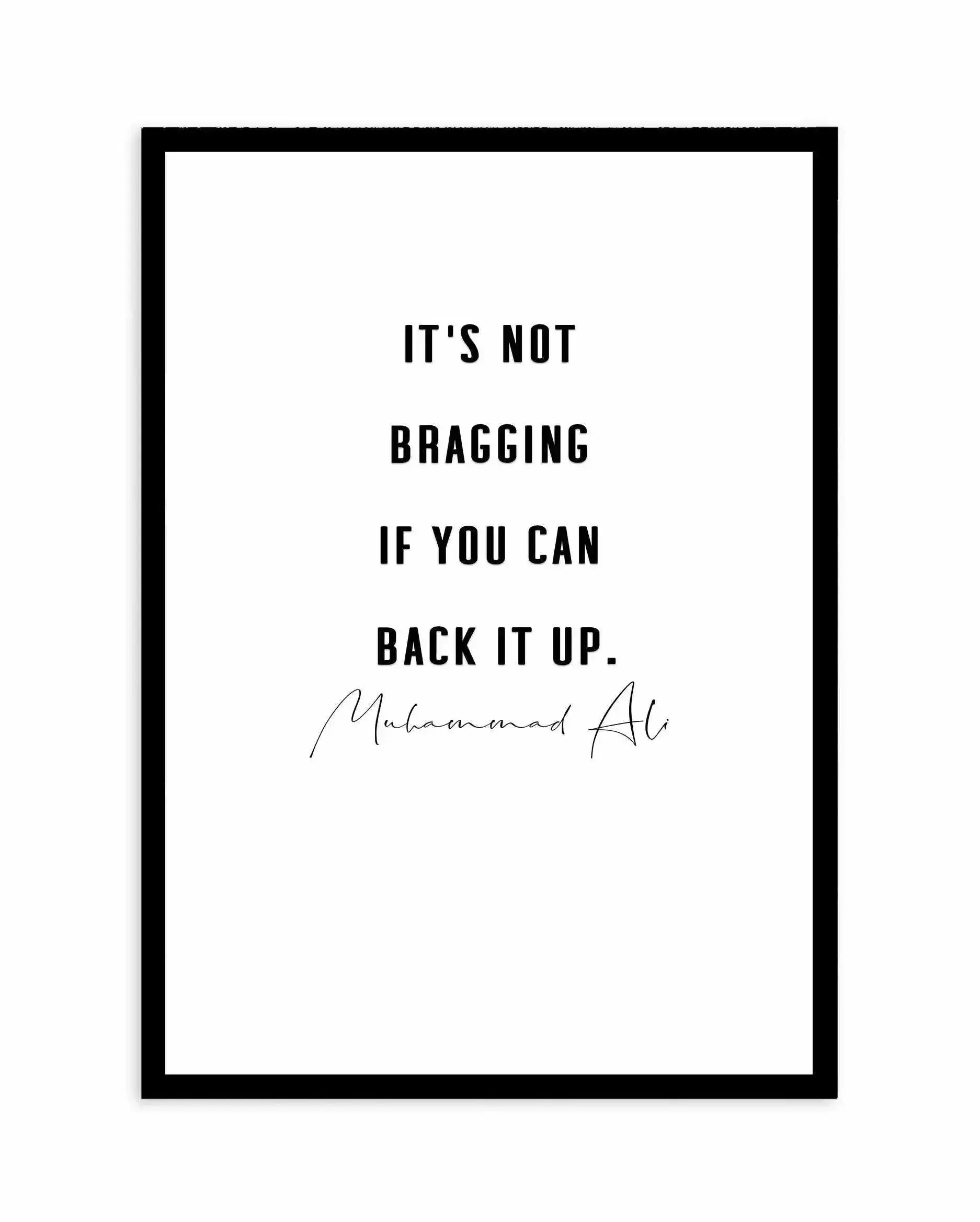 Back It Up | 2 Colour Options Art Print-PRINT-Olive et Oriel-Olive et Oriel-A4 | 8.3" x 11.7" | 21 x 29.7cm-Black-With White Border-Buy-Australian-Art-Prints-Online-with-Olive-et-Oriel-Your-Artwork-Specialists-Austrailia-Decorate-With-Coastal-Photo-Wall-Art-Prints-From-Our-Beach-House-Artwork-Collection-Fine-Poster-and-Framed-Artwork