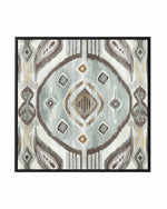 Bali Tiles | Framed Canvas Art Print