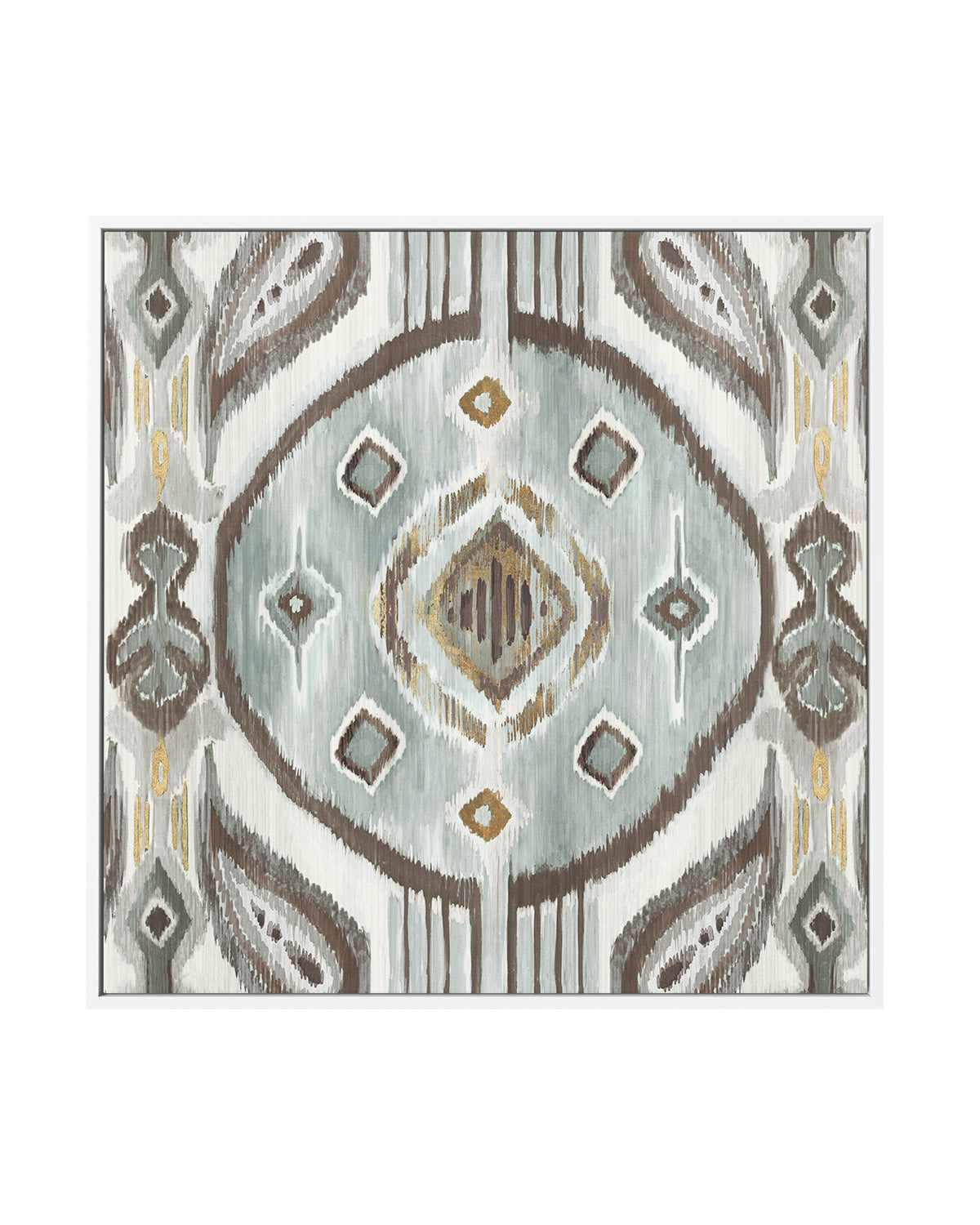 Bali Tiles | Framed Canvas Art Print