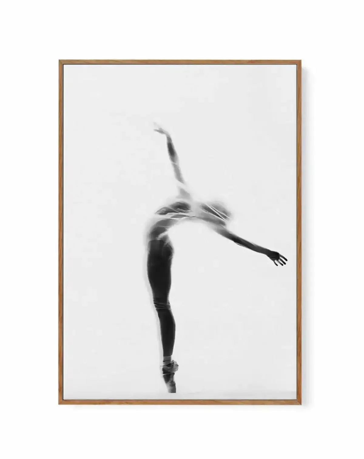 Ballerina Silhouette I | Framed Canvas Art Print from Olive et Oriel where you can shop wallpaper and artworks online