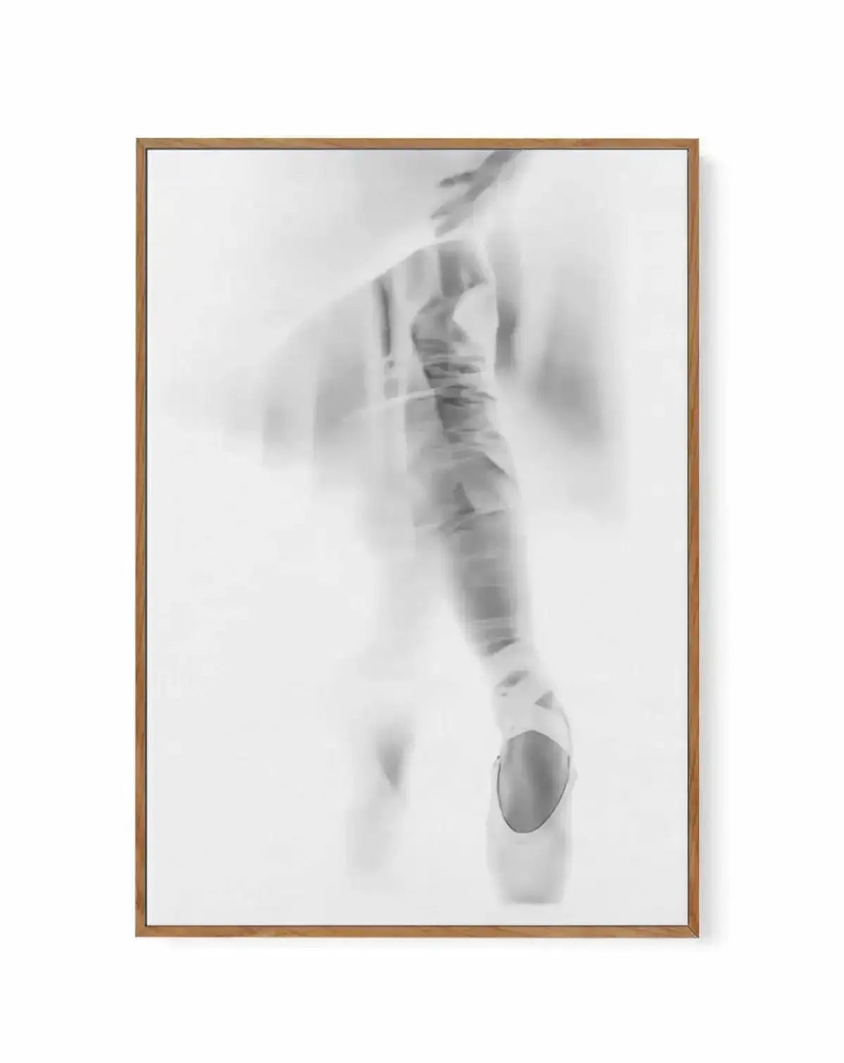 Ballerina Silhouette II | Framed Canvas Art Print from Olive et Oriel where you can shop wallpaper and artworks online