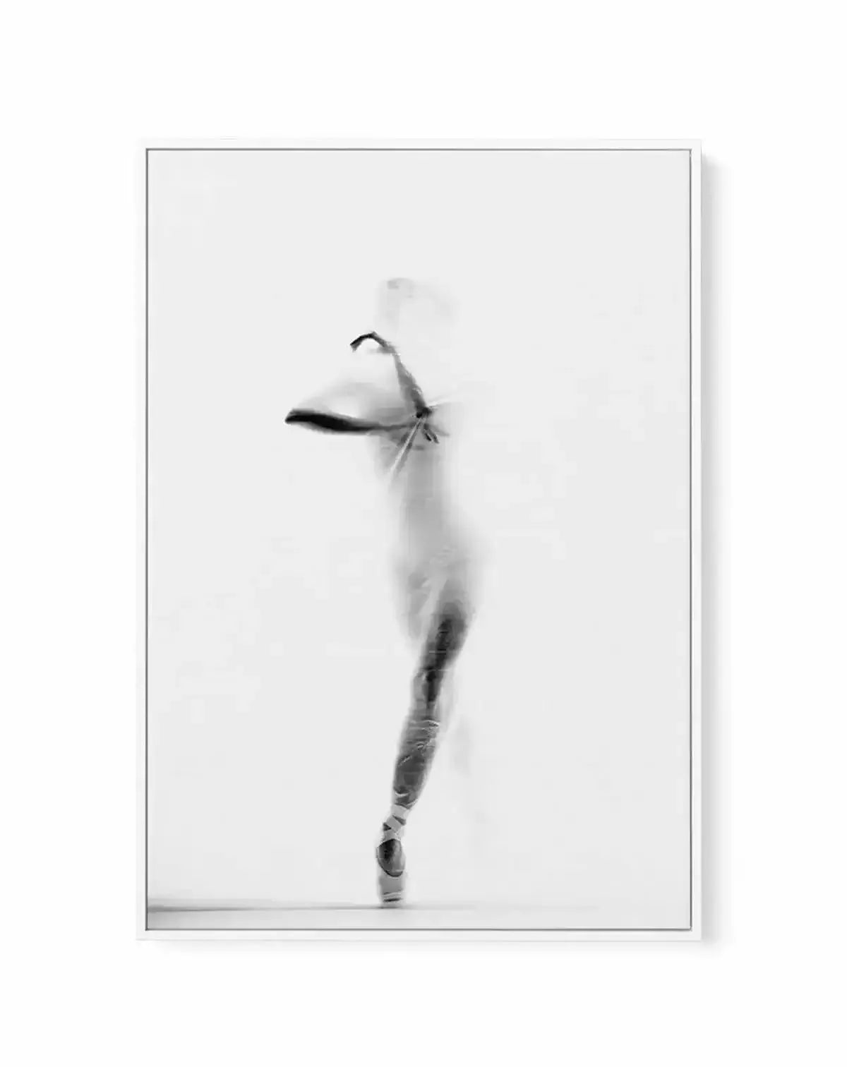 Ballerina Silhouette III | Framed Canvas-CANVAS-You can shop wall art online with Olive et Oriel for everything from abstract art to fun kids wall art. Our beautiful modern art prints and canvas art are available from large canvas prints to wall art paintings and our proudly Australian artwork collection offers only the highest quality framed large wall art and canvas art Australia - You can buy fashion photography prints or Hampton print posters and paintings on canvas from Olive et Oriel and h