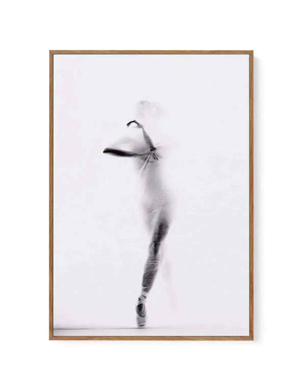 Ballerina Silhouette III | Framed Canvas-CANVAS-You can shop wall art online with Olive et Oriel for everything from abstract art to fun kids wall art. Our beautiful modern art prints and canvas art are available from large canvas prints to wall art paintings and our proudly Australian artwork collection offers only the highest quality framed large wall art and canvas art Australia - You can buy fashion photography prints or Hampton print posters and paintings on canvas from Olive et Oriel and h