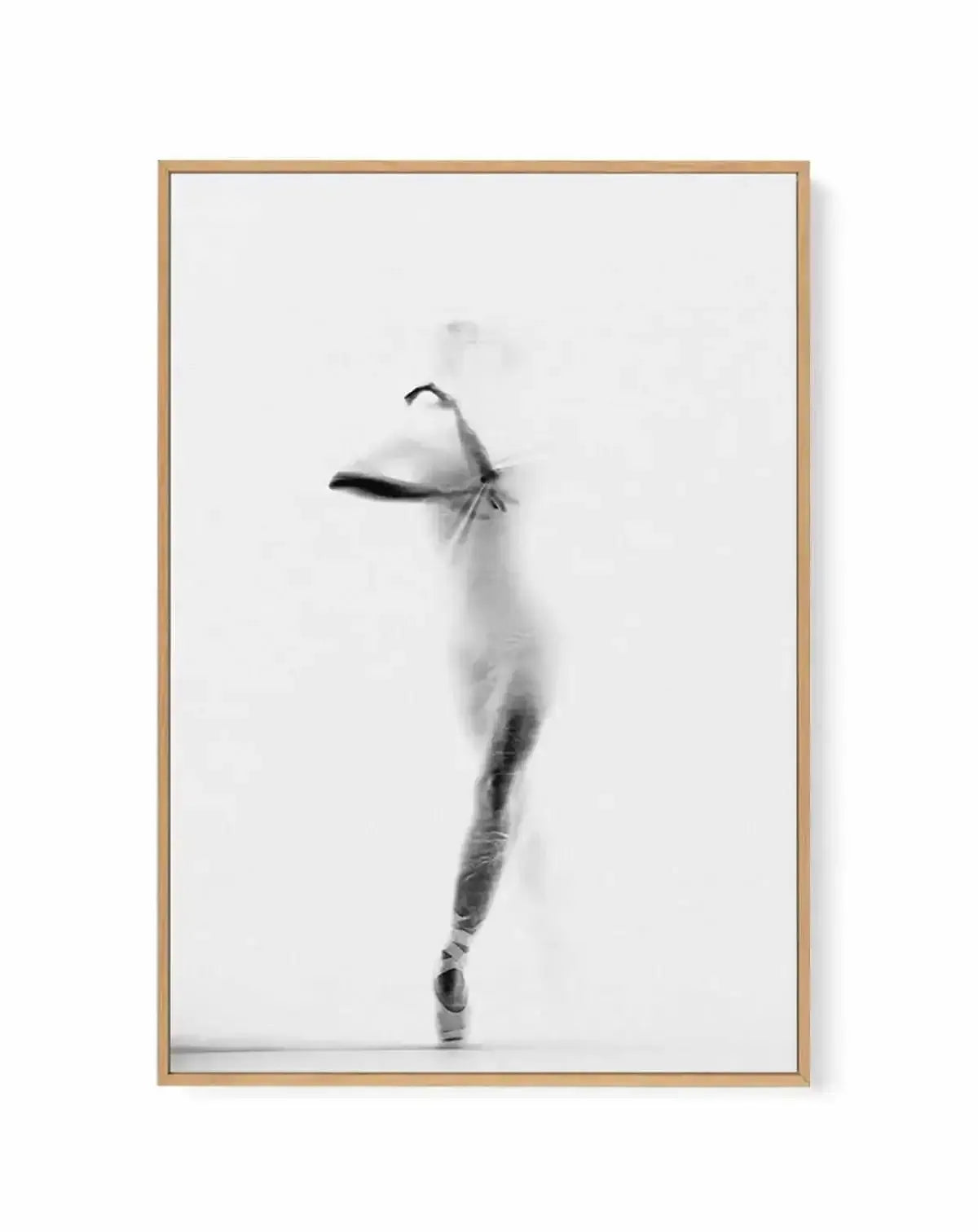 Ballerina Silhouette III | Framed Canvas Art Print from Olive et Oriel where you can shop wallpaper and artworks online