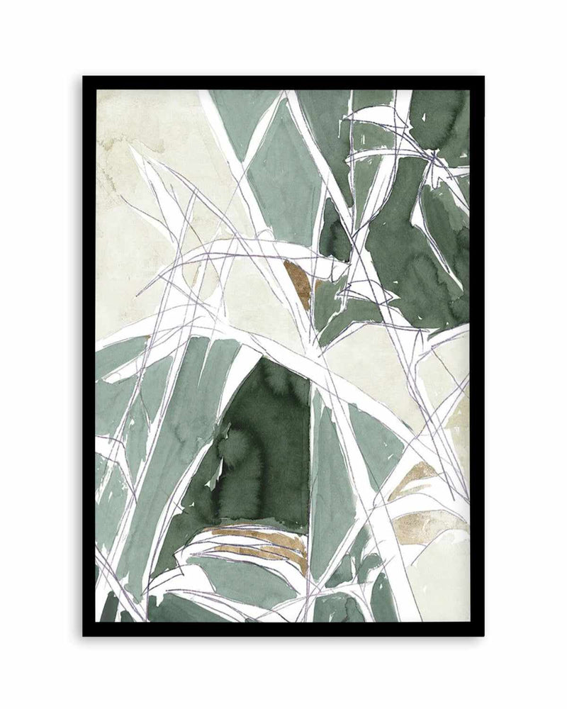 Bamboo Abstract II Art Print