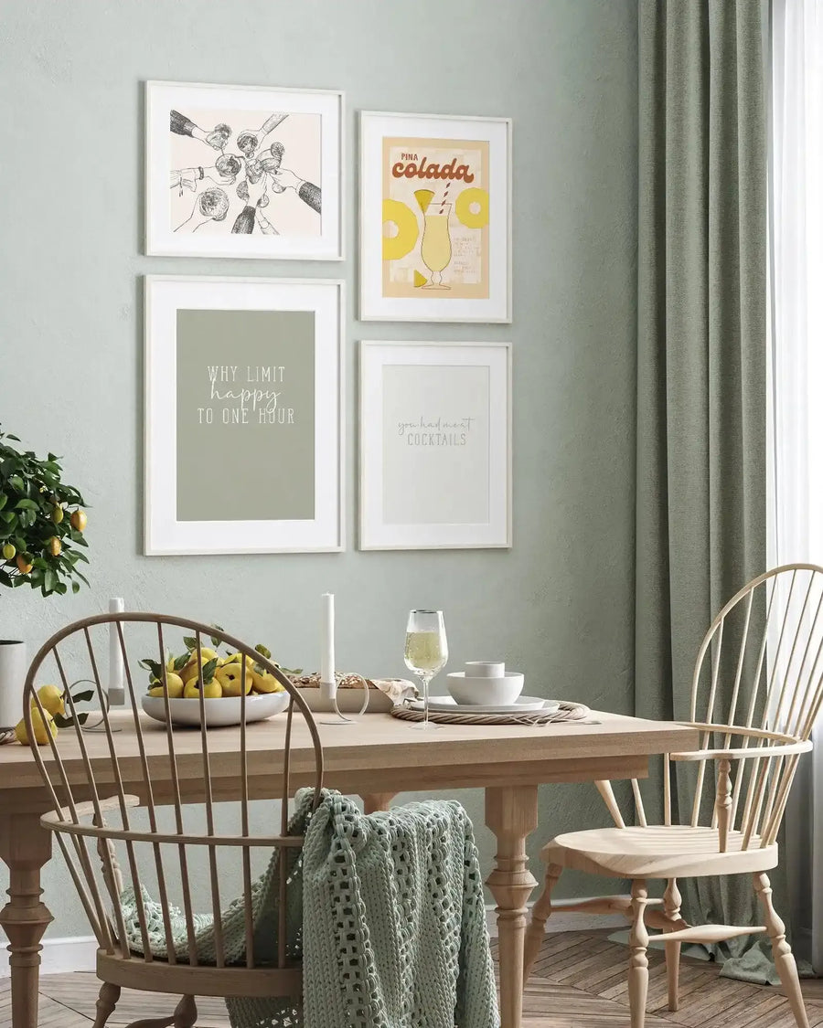 Why Limit Happy To One Hour? Art Print-PRINT-Olive et Oriel-Olive et Oriel-Buy-Australian-Art-Prints-Online-with-Olive-et-Oriel-Your-Artwork-Specialists-Austrailia-Decorate-With-Coastal-Photo-Wall-Art-Prints-From-Our-Beach-House-Artwork-Collection-Fine-Poster-and-Framed-Artwork