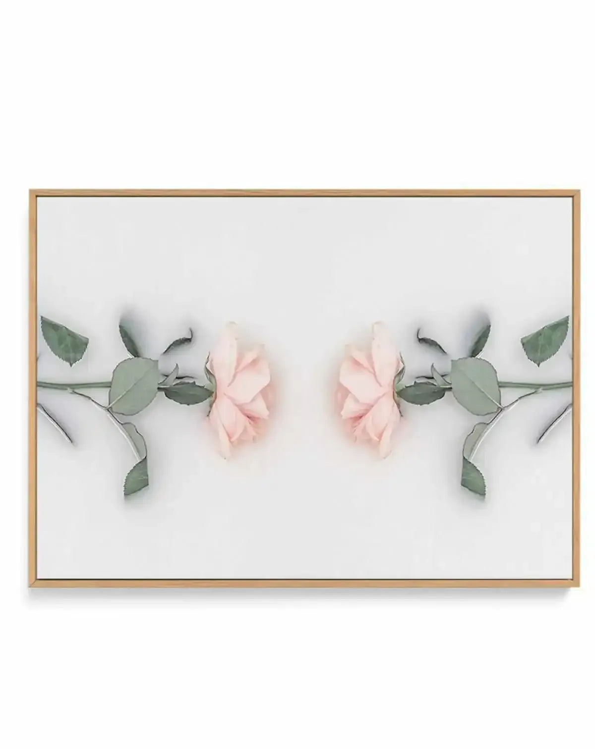 Bathing Roses II | Framed Canvas Art Print from Olive et Oriel where you can shop wallpaper and artworks online