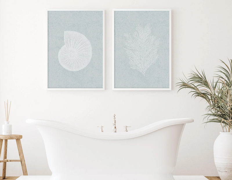 Buy Bathroom Wall Decor Online with Olive et Oriel.  Art Prints & Canvas Prints Australia.