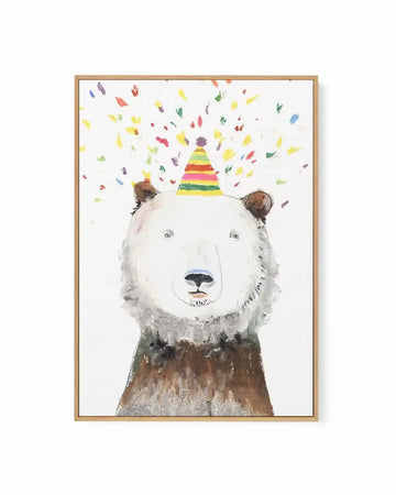 Bear Bonanza | Framed Canvas Art Print from Olive et Oriel where you can shop wallpaper and artworks online
