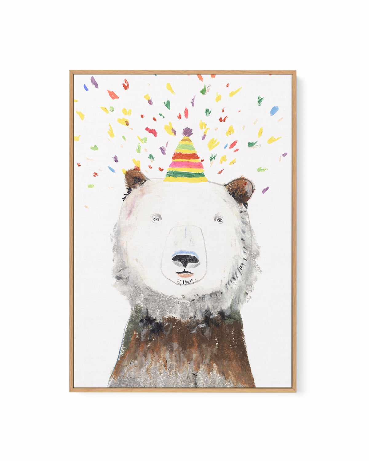 Bear Bonanza | Framed Canvas Art Print