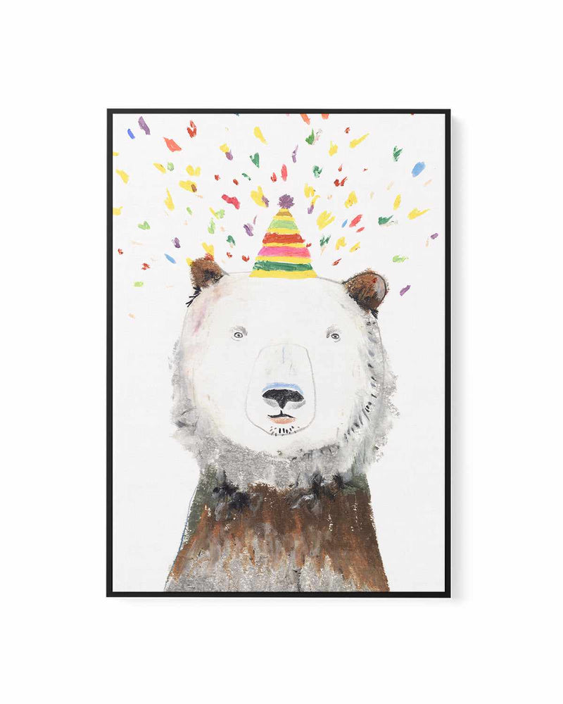 Bear Bonanza | Framed Canvas Art Print