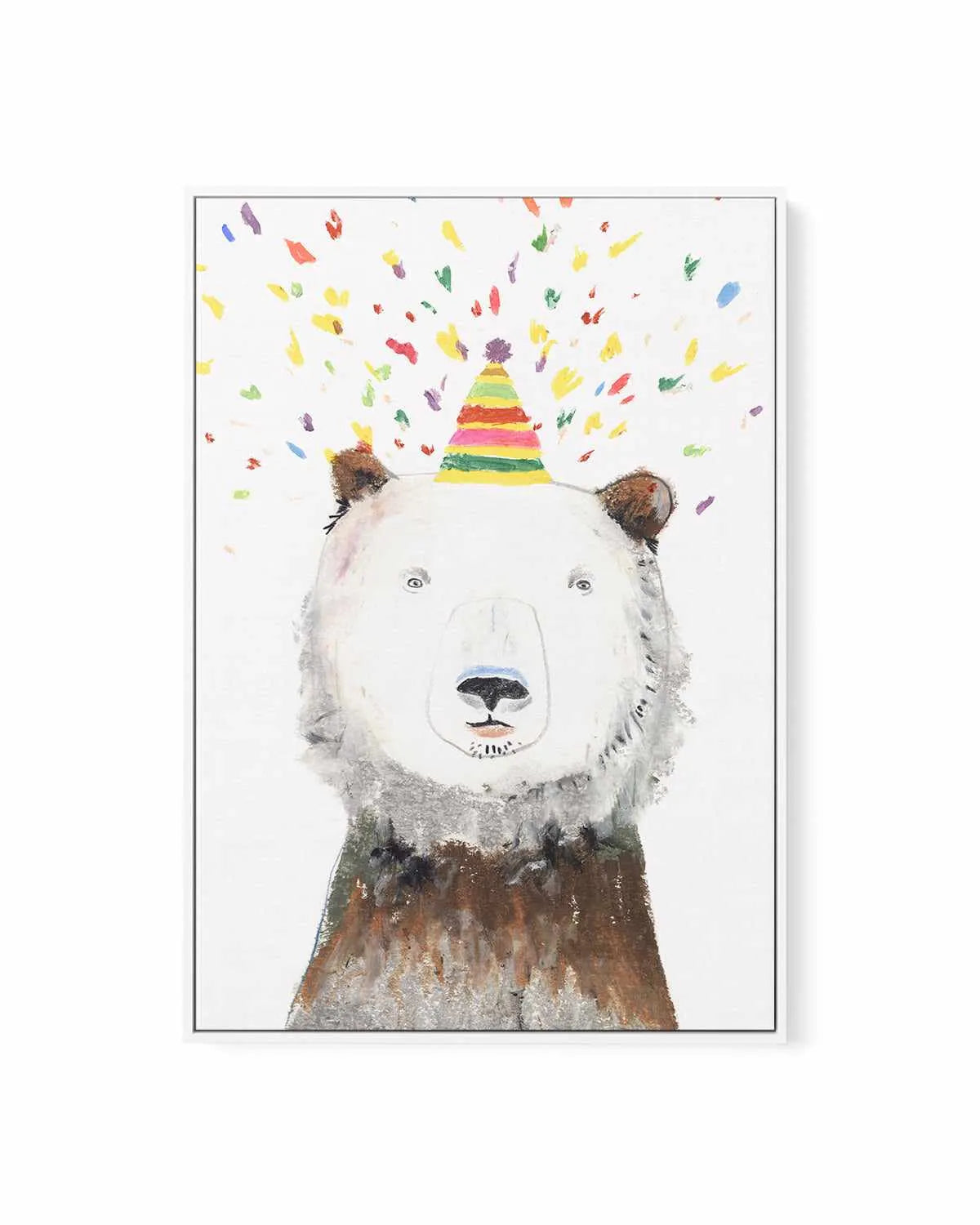 Bear Bonanza | Framed Canvas Art Print from Olive et Oriel where you can shop wallpaper and artworks online