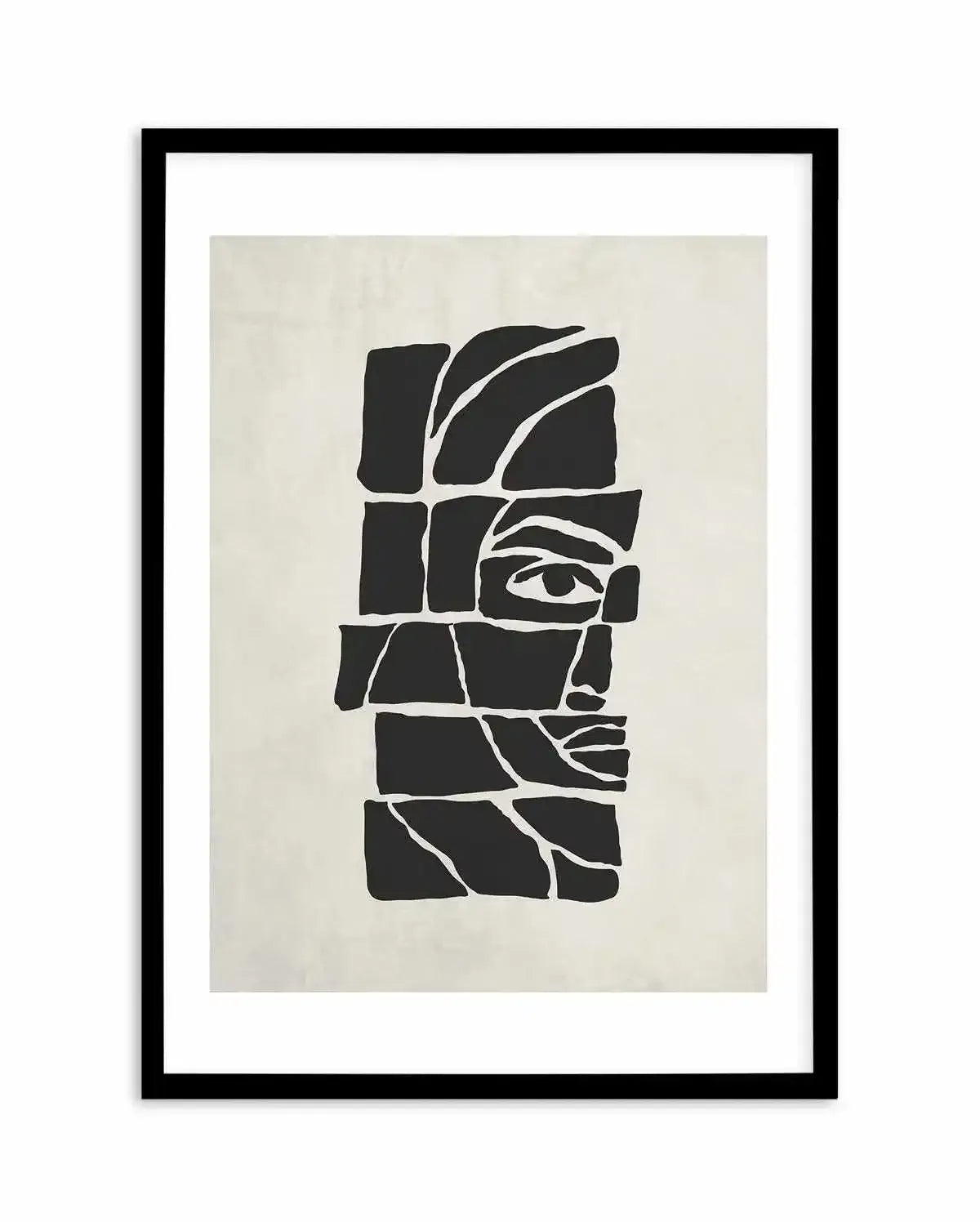 Beaute en Morceaux I Art Print-PRINT-Olive et Oriel-Olive et Oriel-A5 | 5.8" x 8.3" | 14.8 x 21cm-Black-With White Border-Buy-Australian-Art-Prints-Online-with-Olive-et-Oriel-Your-Artwork-Specialists-Austrailia-Decorate-With-Coastal-Photo-Wall-Art-Prints-From-Our-Beach-House-Artwork-Collection-Fine-Poster-and-Framed-Artwork