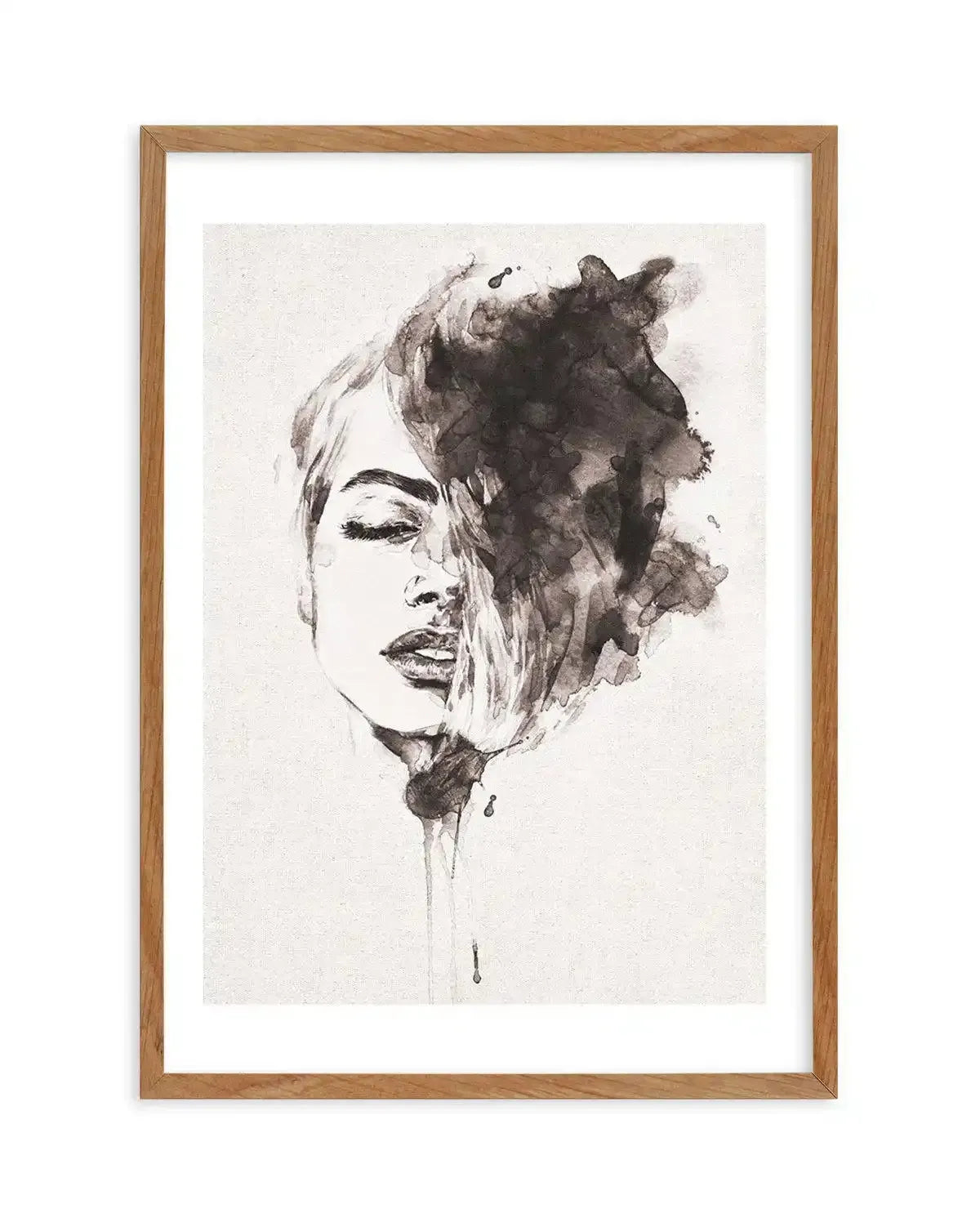 Beauty on Linen Art Print-PRINT-Olive et Oriel-Olive et Oriel-50x70 cm | 19.6" x 27.5"-Walnut-With White Border-Buy-Australian-Art-Prints-Online-with-Olive-et-Oriel-Your-Artwork-Specialists-Austrailia-Decorate-With-Coastal-Photo-Wall-Art-Prints-From-Our-Beach-House-Artwork-Collection-Fine-Poster-and-Framed-Artwork