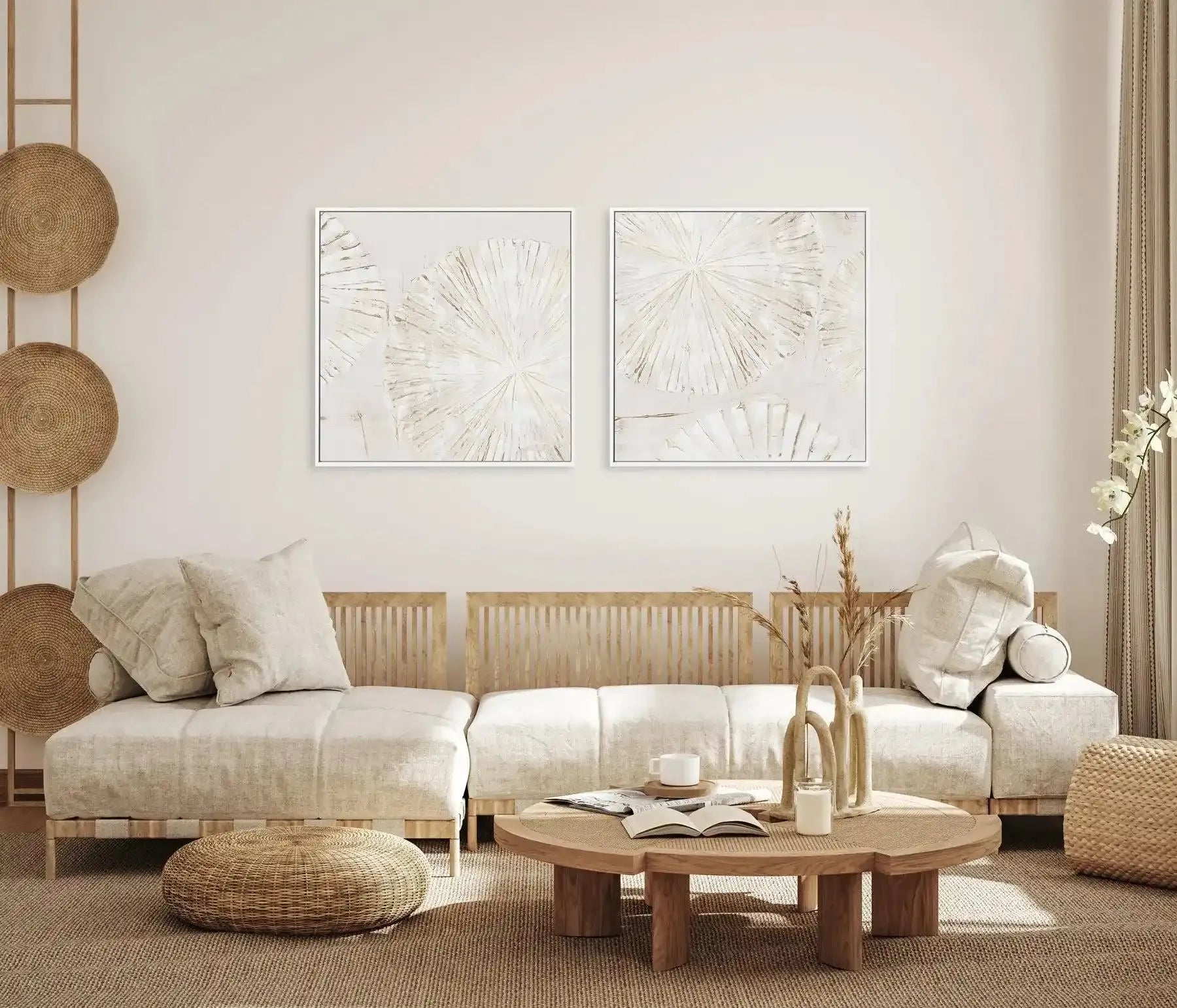 Beige Abstract I SQ Framed Canvas-CANVAS-You can shop wall art online with Olive et Oriel for everything from abstract art to fun kids wall art. Our beautiful modern art prints and canvas art are available from large canvas prints to wall art paintings and our proudly Australian artwork collection offers only the highest quality framed large wall art and canvas art Australia - You can buy fashion photography prints or Hampton print posters and paintings on canvas from Olive et Oriel and have the