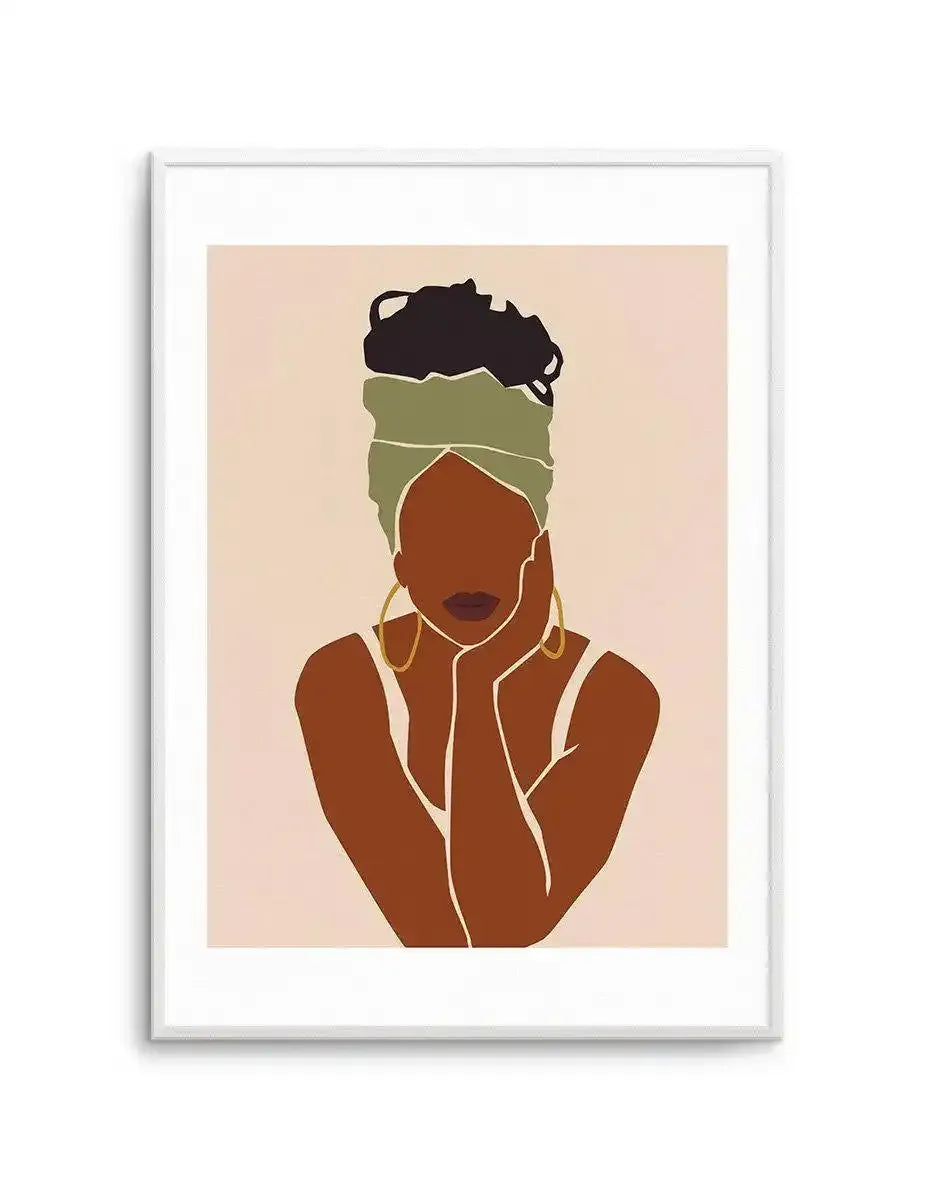 Belle Femme II Art Print-PRINT-Olive et Oriel-Olive et Oriel-A5 | 5.8" x 8.3" | 14.8 x 21cm-Unframed Art Print-With White Border-Buy-Australian-Art-Prints-Online-with-Olive-et-Oriel-Your-Artwork-Specialists-Austrailia-Decorate-With-Coastal-Photo-Wall-Art-Prints-From-Our-Beach-House-Artwork-Collection-Fine-Poster-and-Framed-Artwork
