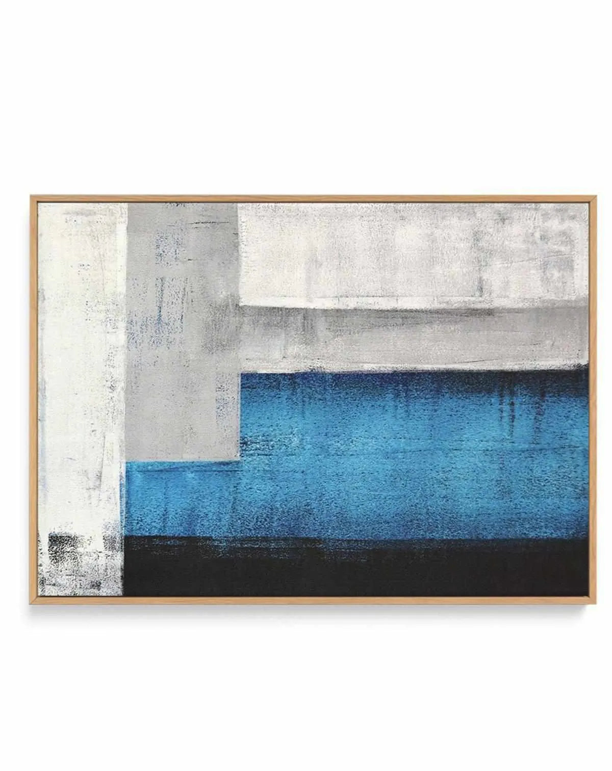 Black & Blue | Framed Canvas from Olive et Oriel where you can shop wallpaper and artworks online
