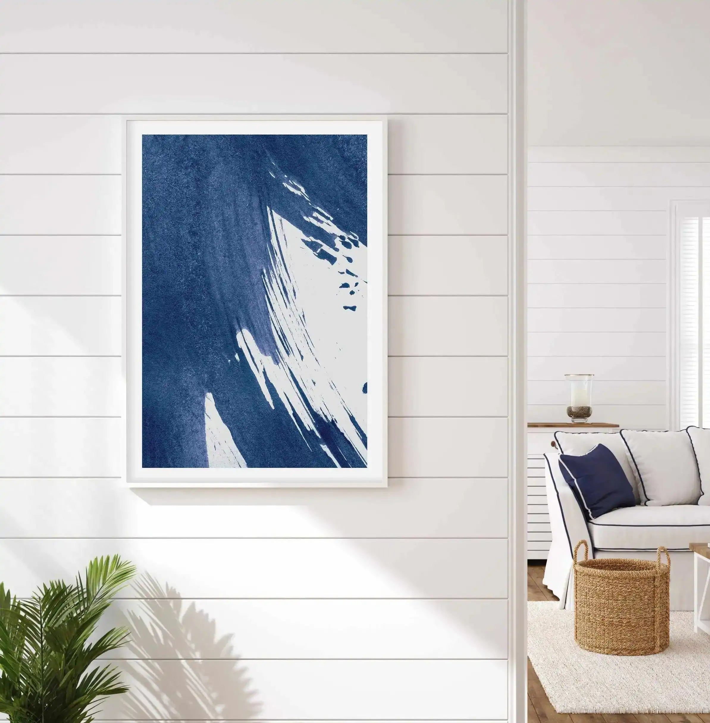 Bleue I Art Print-PRINT-Olive et Oriel-Olive et Oriel-Buy-Australian-Art-Prints-Online-with-Olive-et-Oriel-Your-Artwork-Specialists-Austrailia-Decorate-With-Coastal-Photo-Wall-Art-Prints-From-Our-Beach-House-Artwork-Collection-Fine-Poster-and-Framed-Artwork