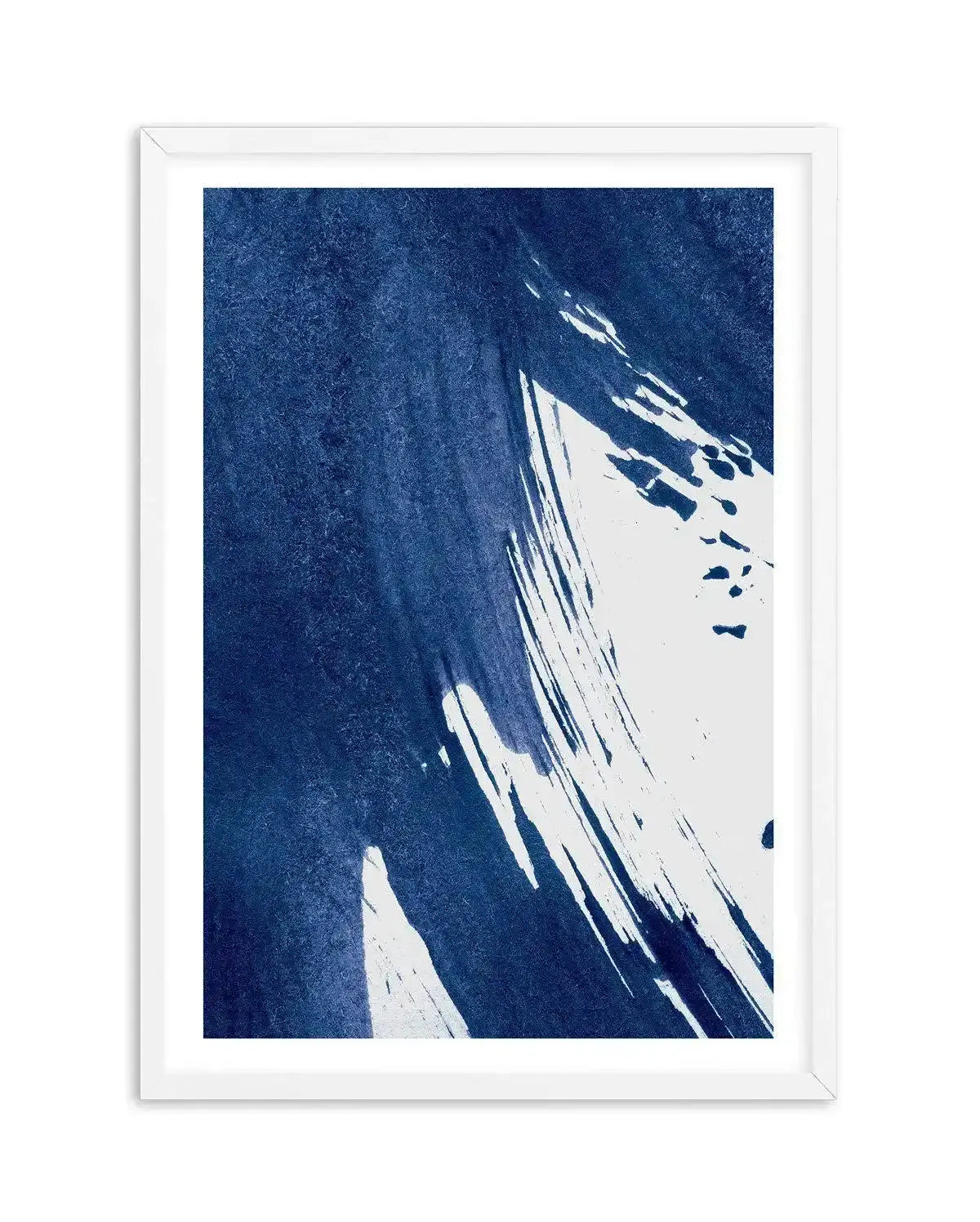 Bleue I Art Print-PRINT-Olive et Oriel-Olive et Oriel-A5 | 5.8" x 8.3" | 14.8 x 21cm-White-With White Border-Buy-Australian-Art-Prints-Online-with-Olive-et-Oriel-Your-Artwork-Specialists-Austrailia-Decorate-With-Coastal-Photo-Wall-Art-Prints-From-Our-Beach-House-Artwork-Collection-Fine-Poster-and-Framed-Artwork