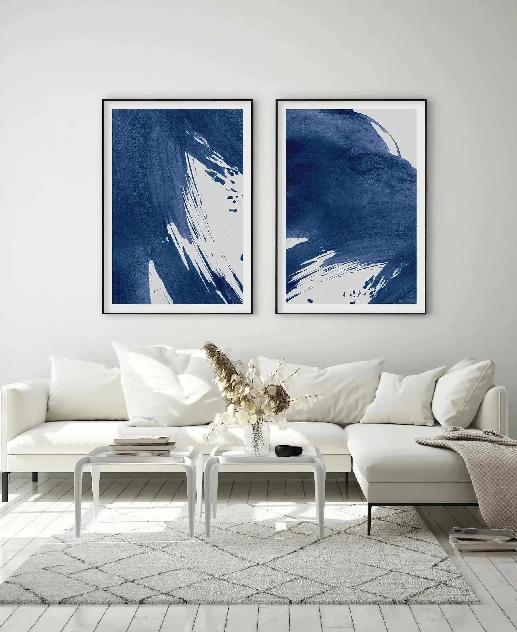 Bleue I Art Print-PRINT-Olive et Oriel-Olive et Oriel-Buy-Australian-Art-Prints-Online-with-Olive-et-Oriel-Your-Artwork-Specialists-Austrailia-Decorate-With-Coastal-Photo-Wall-Art-Prints-From-Our-Beach-House-Artwork-Collection-Fine-Poster-and-Framed-Artwork
