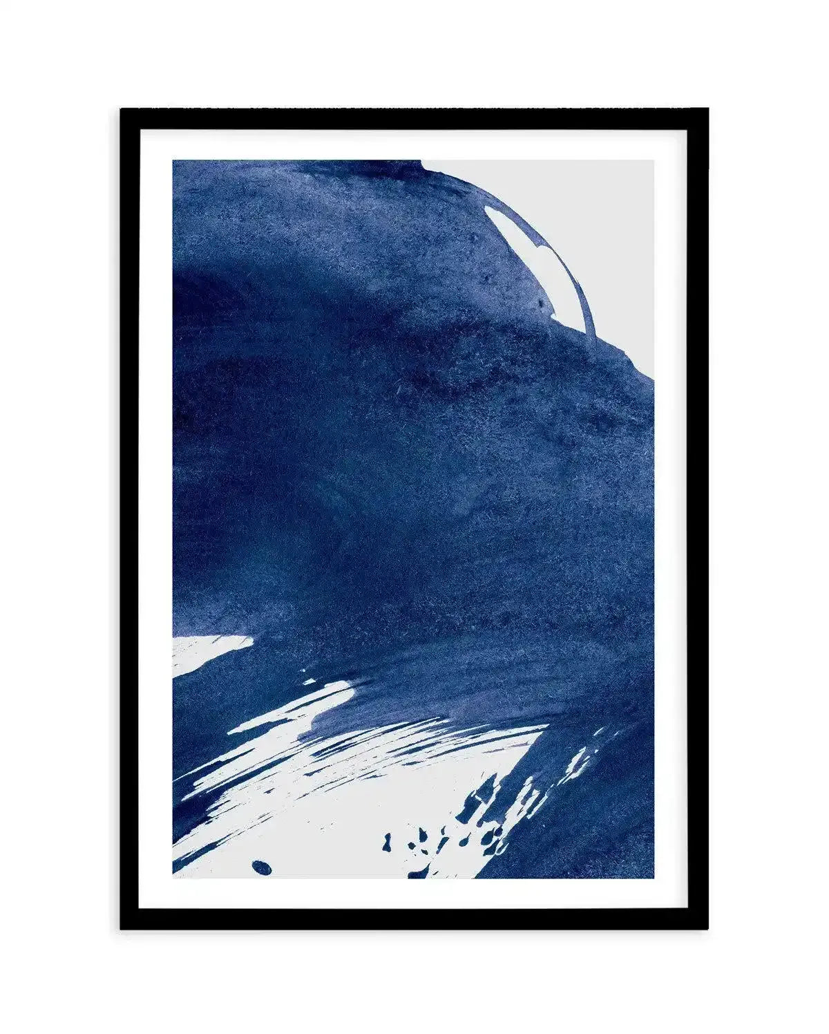 Bleue II Art Print-PRINT-Olive et Oriel-Olive et Oriel-A5 | 5.8" x 8.3" | 14.8 x 21cm-Black-With White Border-Buy-Australian-Art-Prints-Online-with-Olive-et-Oriel-Your-Artwork-Specialists-Austrailia-Decorate-With-Coastal-Photo-Wall-Art-Prints-From-Our-Beach-House-Artwork-Collection-Fine-Poster-and-Framed-Artwork