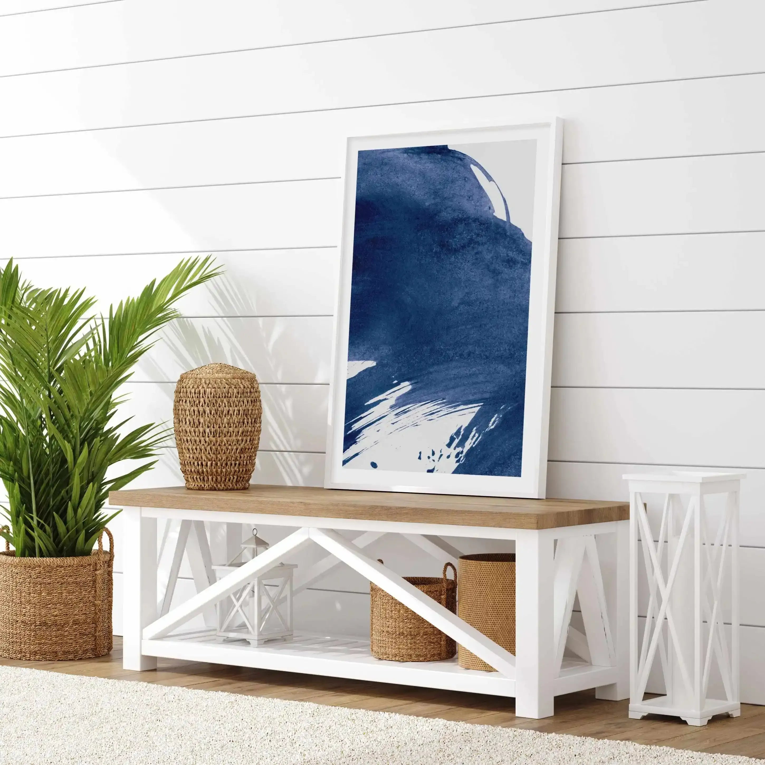 Bleue II Art Print-PRINT-Olive et Oriel-Olive et Oriel-Buy-Australian-Art-Prints-Online-with-Olive-et-Oriel-Your-Artwork-Specialists-Austrailia-Decorate-With-Coastal-Photo-Wall-Art-Prints-From-Our-Beach-House-Artwork-Collection-Fine-Poster-and-Framed-Artwork