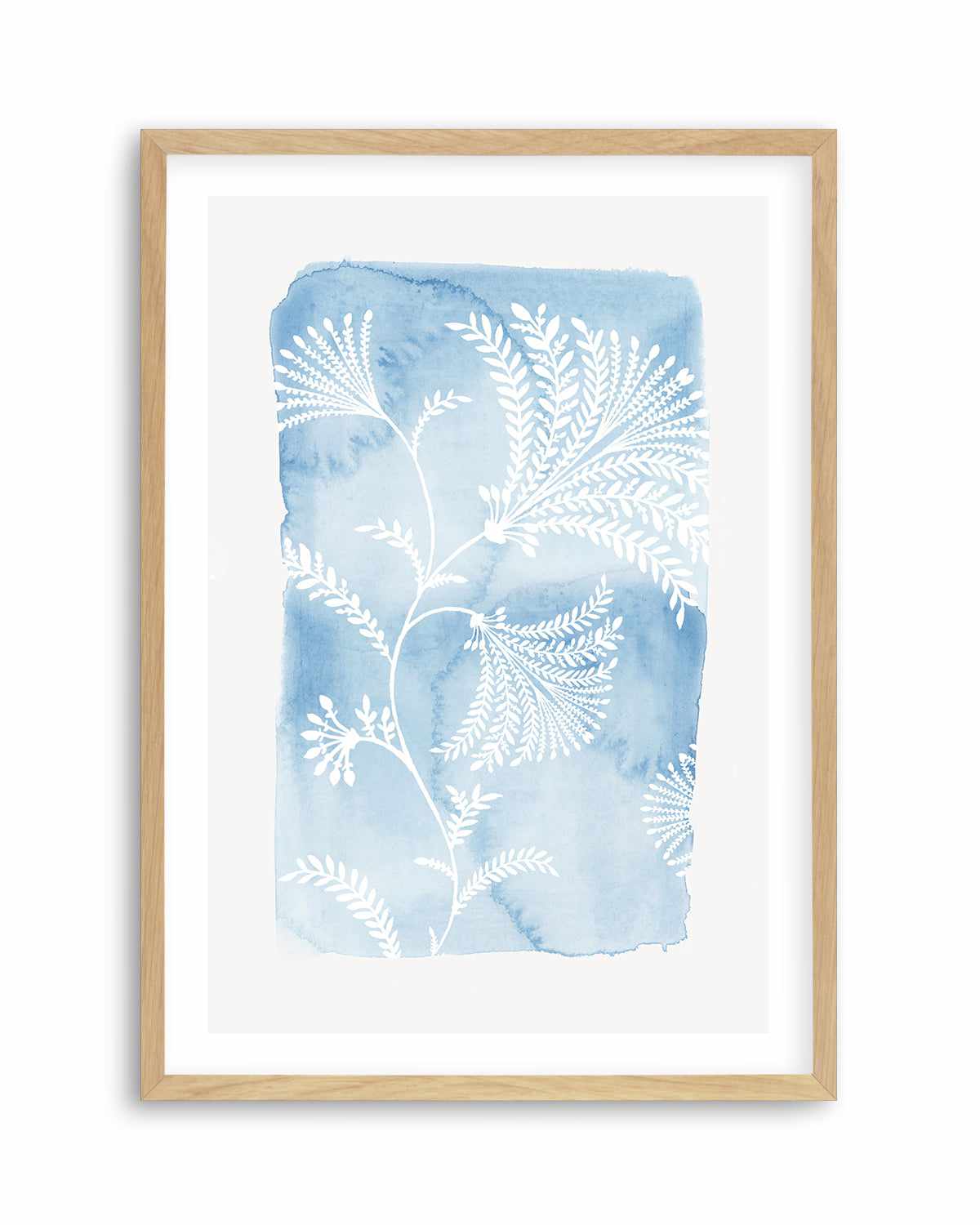 Blooming Blue Art Print