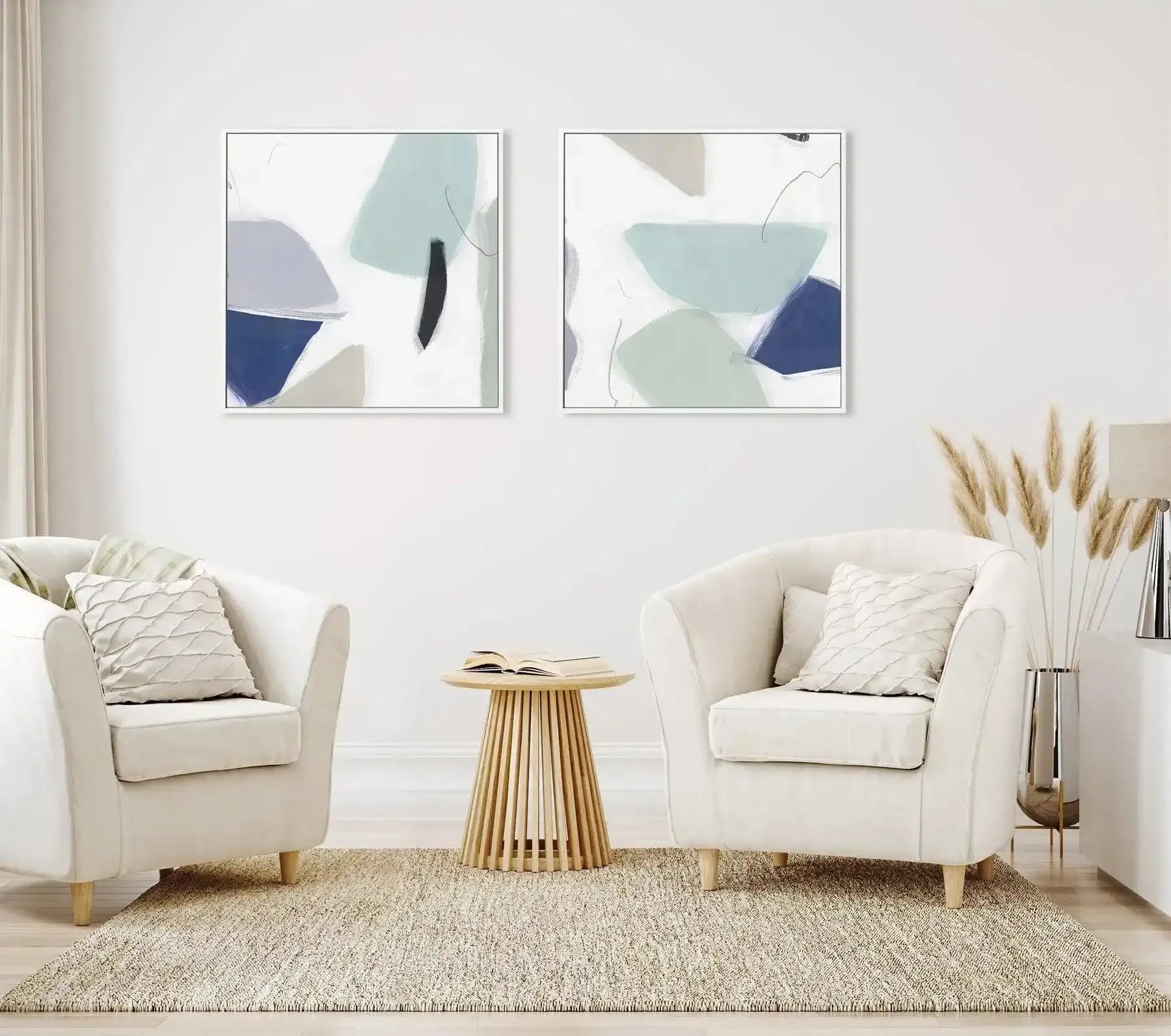 Blue Formes No 1 SQ Framed Canvas-CANVAS-You can shop wall art online with Olive et Oriel for everything from abstract art to fun kids wall art. Our beautiful modern art prints and canvas art are available from large canvas prints to wall art paintings and our proudly Australian artwork collection offers only the highest quality framed large wall art and canvas art Australia - You can buy fashion photography prints or Hampton print posters and paintings on canvas from Olive et Oriel and have the