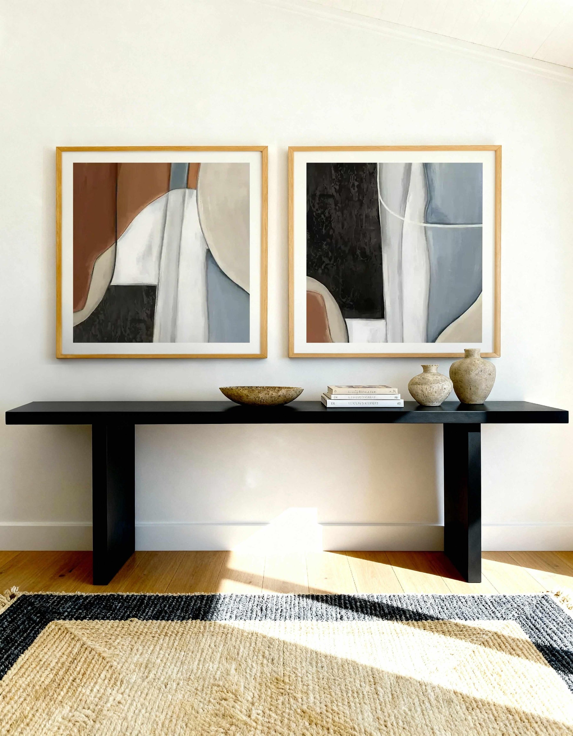 Blue Match I & II Art Print Set of 2 | Matching Wall Art from Olive et Oriel where you can shop wallpaper and artworks online
