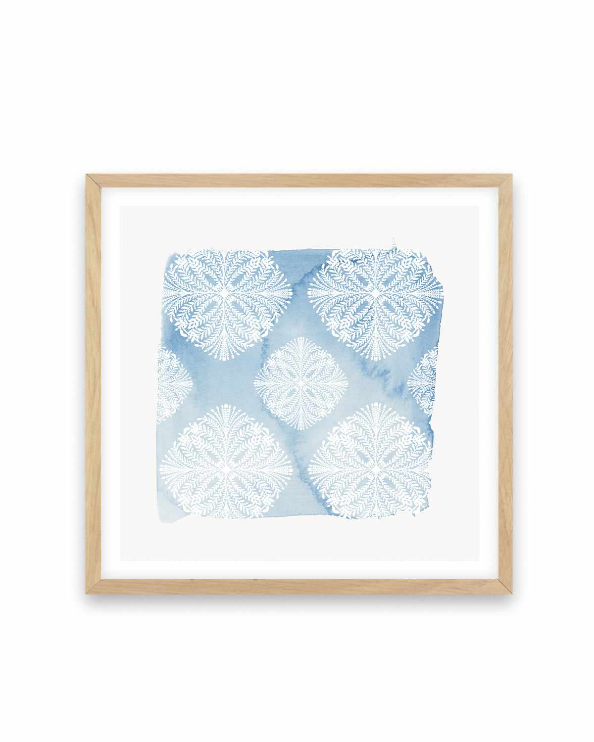 Blue Reflections Art Print