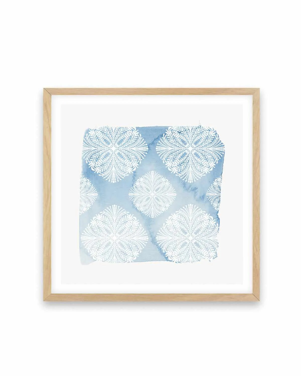 Blue Reflections Art Print from Olive et Oriel where you can shop wallpaper and artworks online