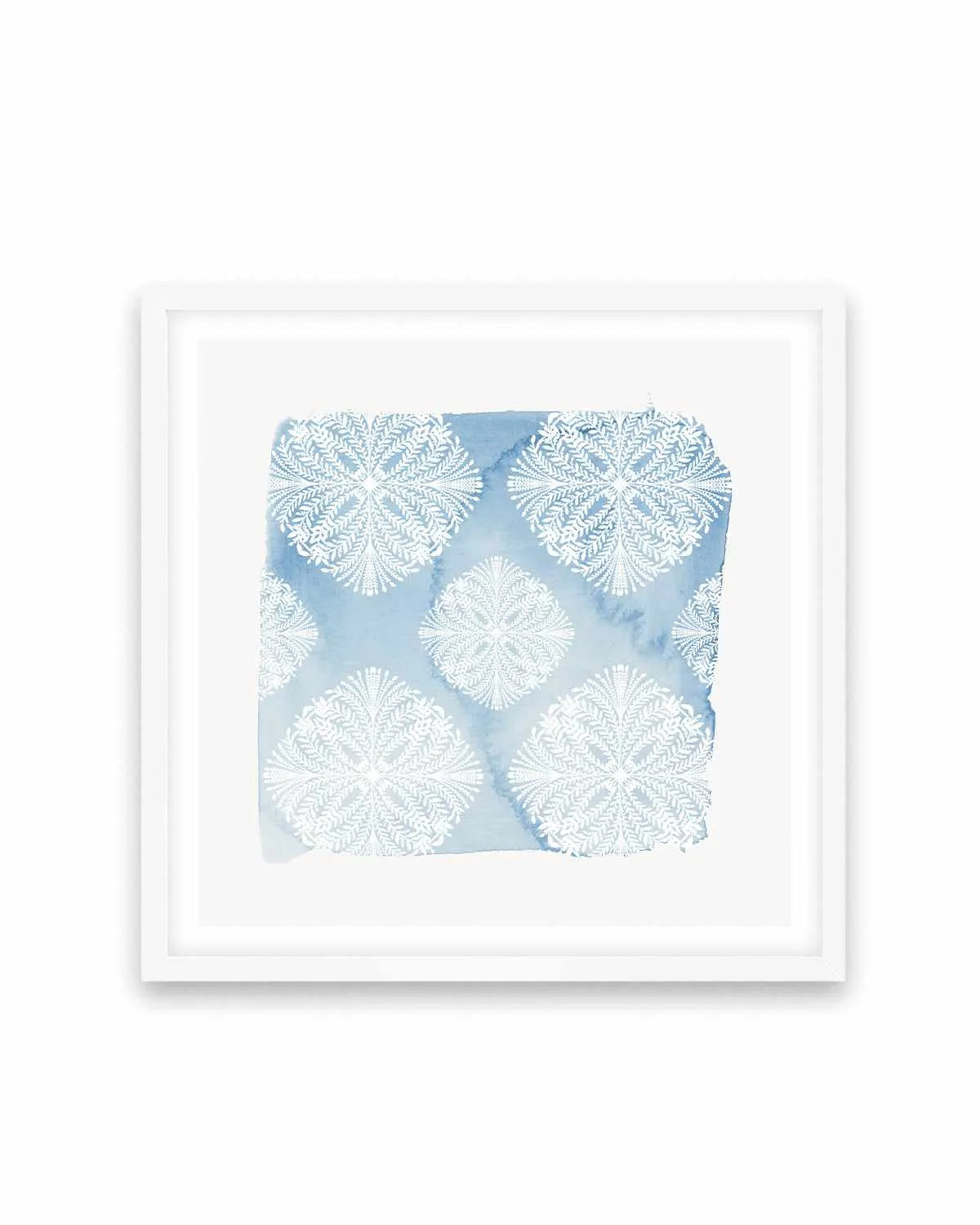 Blue Reflections Art Print from Olive et Oriel where you can shop wallpaper and artworks online