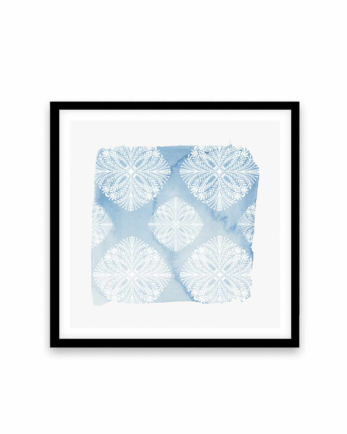 Blue Reflections Art Print