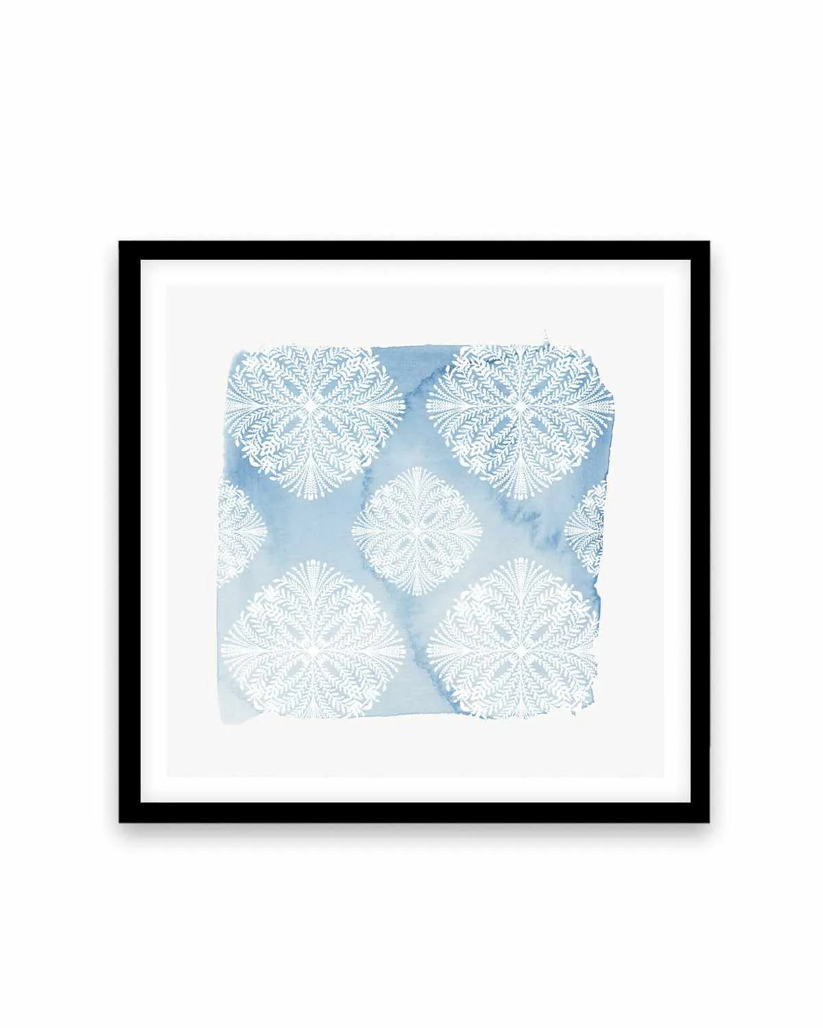 Blue Reflections Art Print from Olive et Oriel where you can shop wallpaper and artworks online