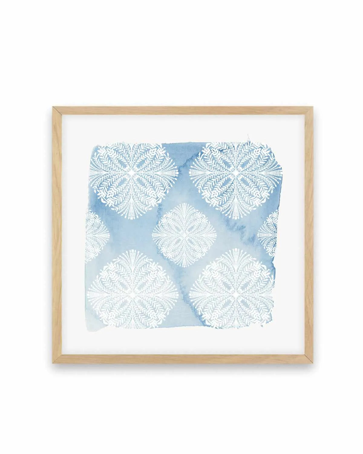 Blue Reflections Art Print from Olive et Oriel where you can shop wallpaper and artworks online