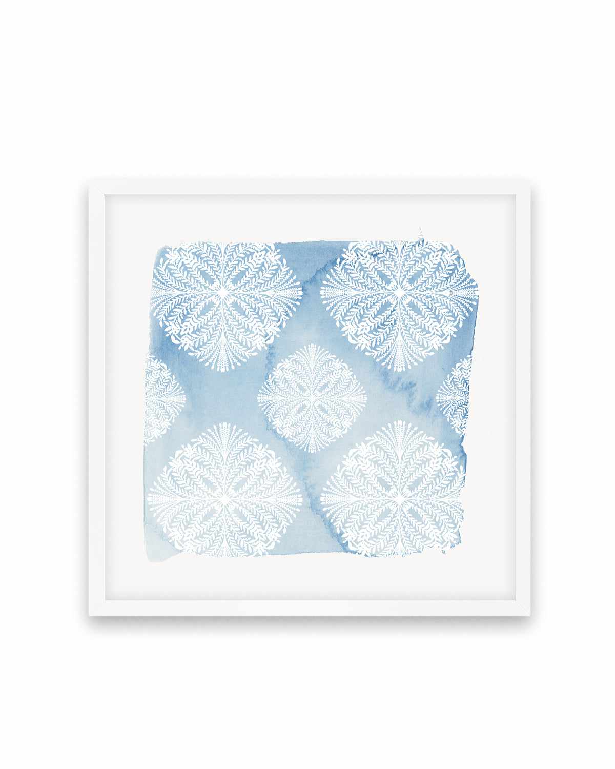 Blue Reflections Art Print