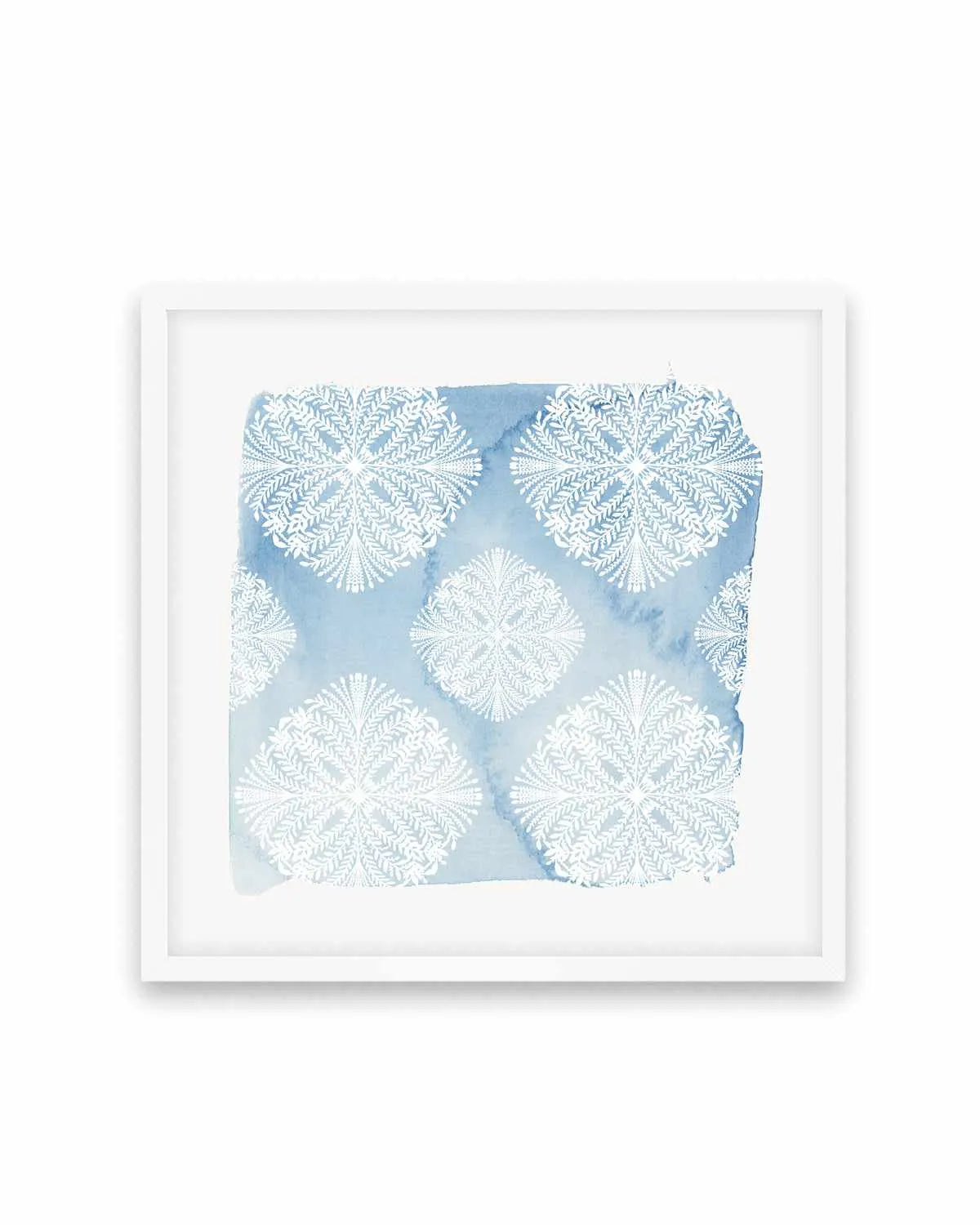 Blue Reflections Art Print from Olive et Oriel where you can shop wallpaper and artworks online