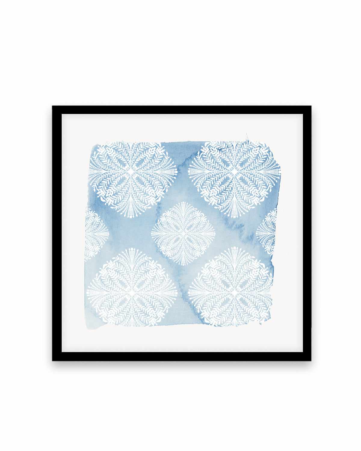 Blue Reflections Art Print