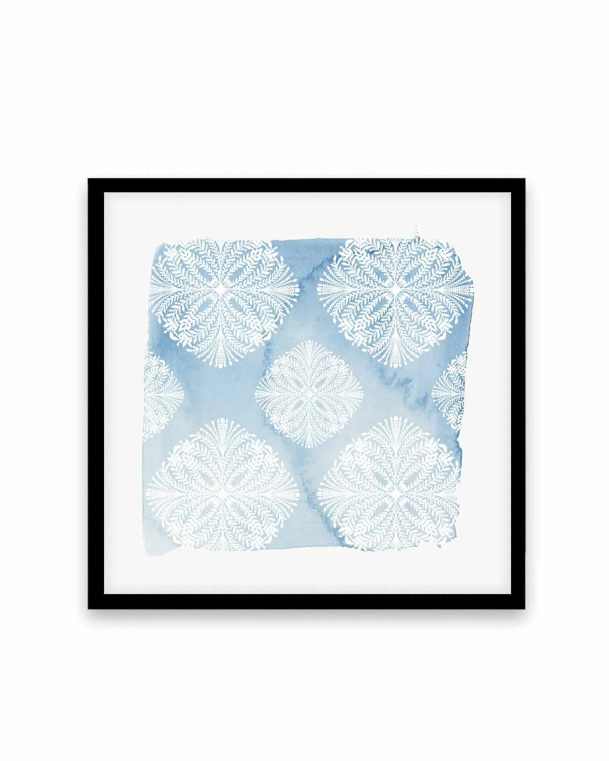 Blue Reflections Art Print from Olive et Oriel where you can shop wallpaper and artworks online