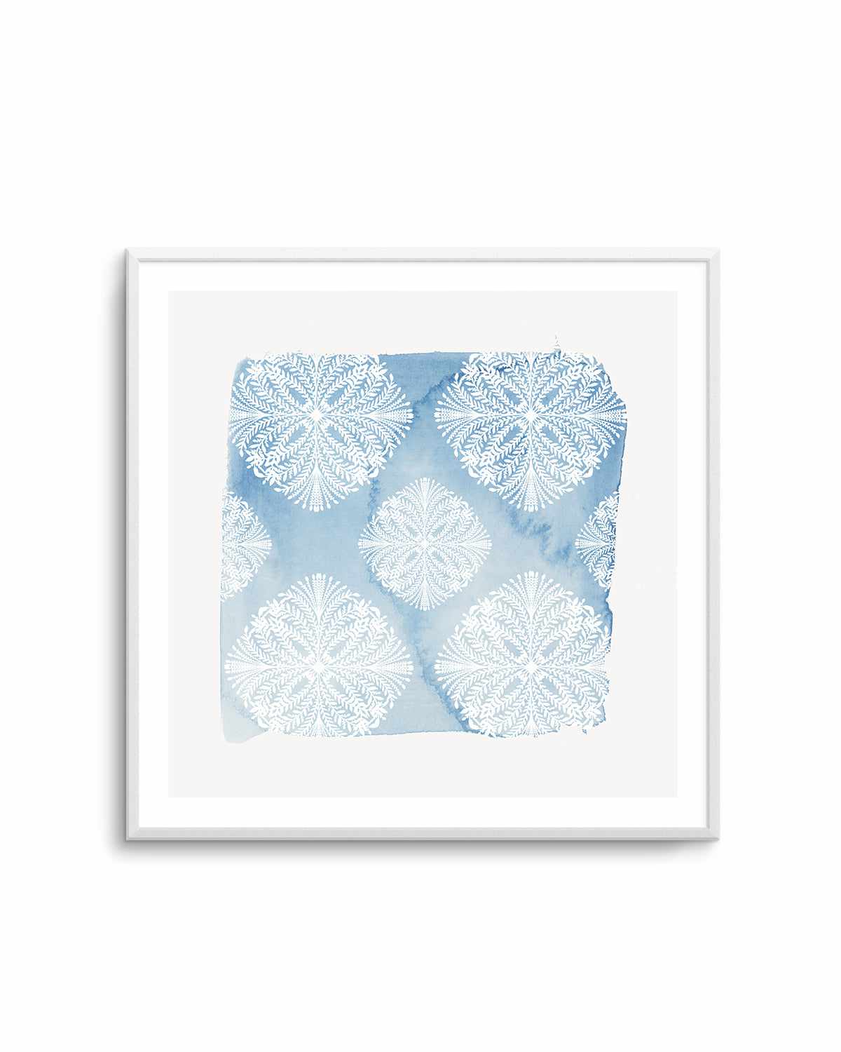 Blue Reflections Art Print