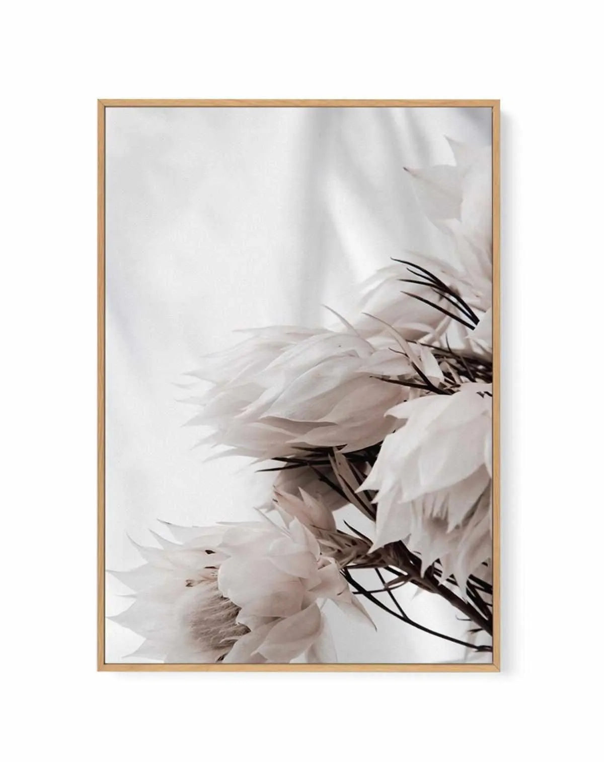 Blushing Bride | Neutrals | Framed Canvas from Olive et Oriel where you can shop wallpaper and artworks online