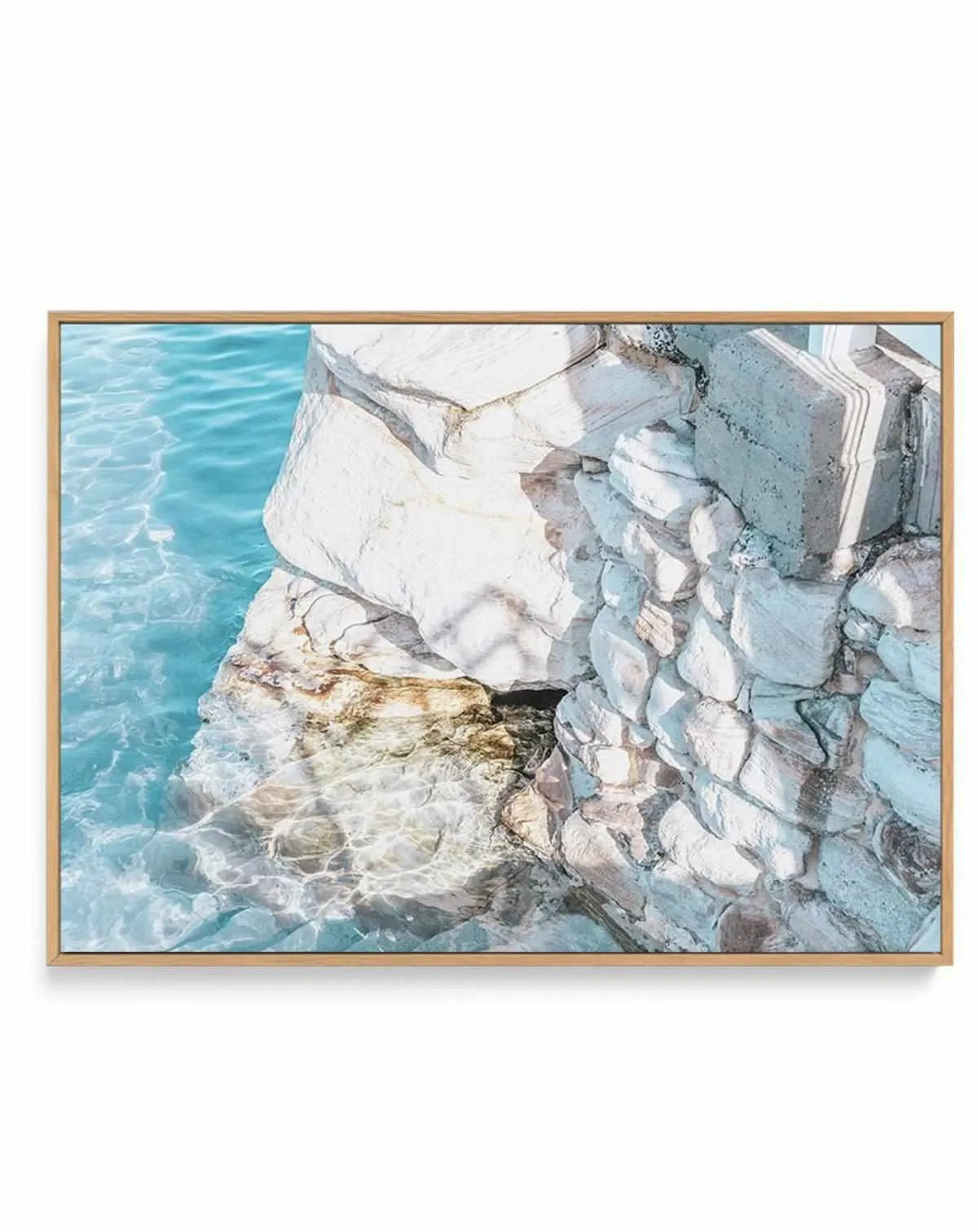 Blushing Bronte | Framed Canvas from Olive et Oriel where you can shop wallpaper and artworks online