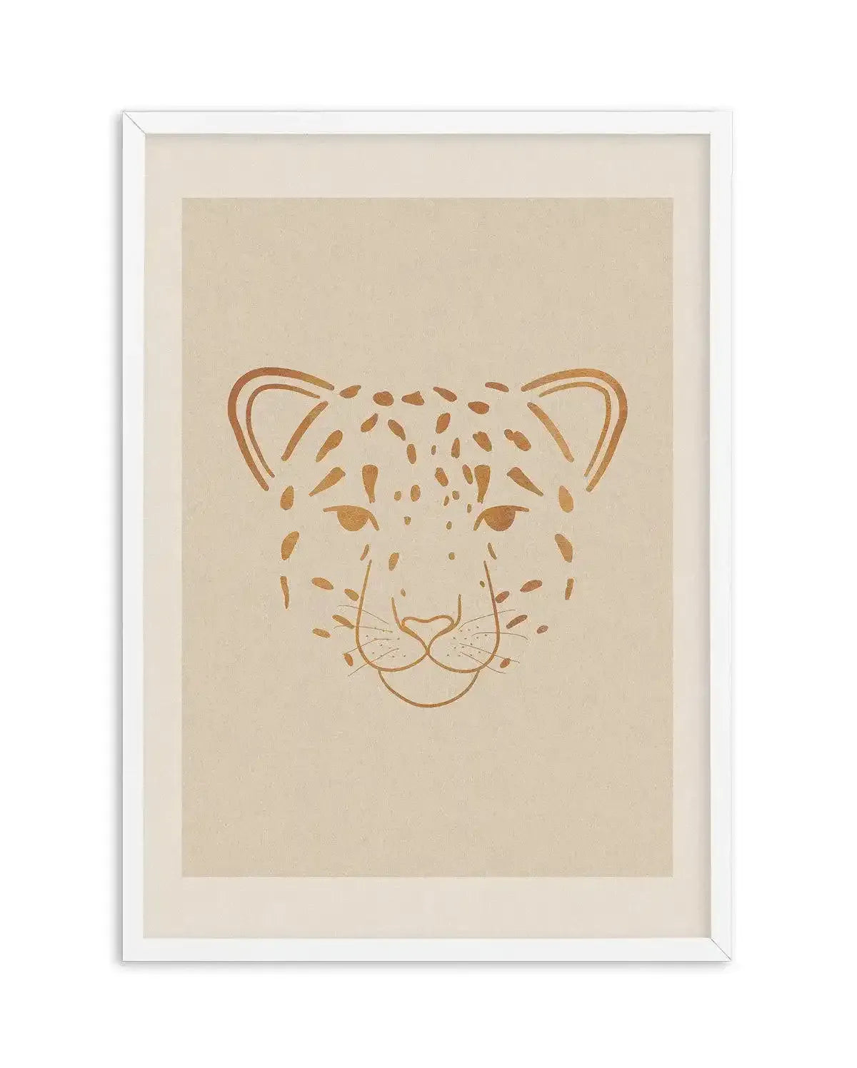 Boheme Leopard Art Print-PRINT-Olive et Oriel-Olive et Oriel-A5 | 5.8" x 8.3" | 14.8 x 21cm-White-With White Border-Buy-Australian-Art-Prints-Online-with-Olive-et-Oriel-Your-Artwork-Specialists-Austrailia-Decorate-With-Coastal-Photo-Wall-Art-Prints-From-Our-Beach-House-Artwork-Collection-Fine-Poster-and-Framed-Artwork
