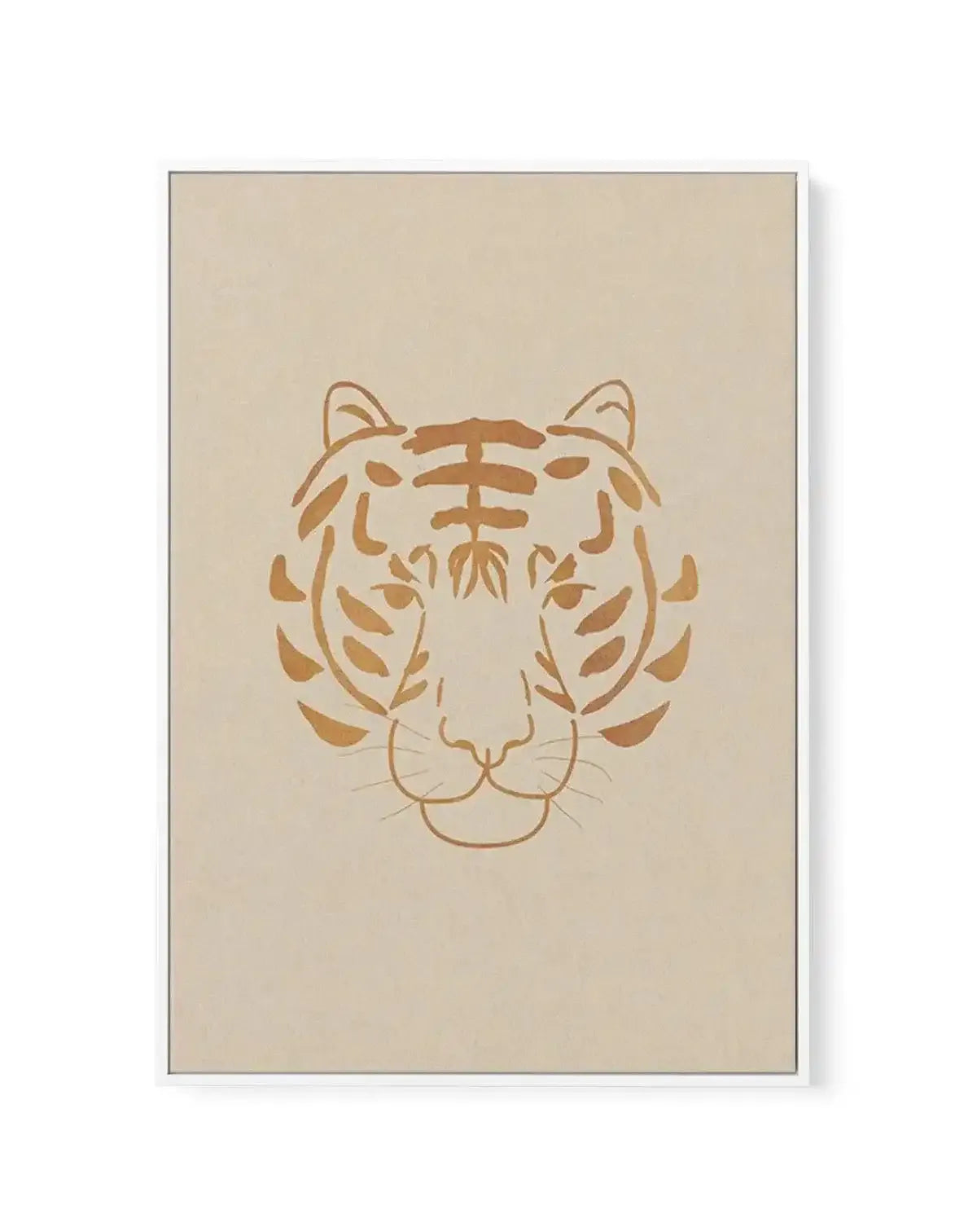 Boheme Tiger | Framed Canvas-CANVAS-You can shop wall art online with Olive et Oriel for everything from abstract art to fun kids wall art. Our beautiful modern art prints and canvas art are available from large canvas prints to wall art paintings and our proudly Australian artwork collection offers only the highest quality framed large wall art and canvas art Australia - You can buy fashion photography prints or Hampton print posters and paintings on canvas from Olive et Oriel and have them del