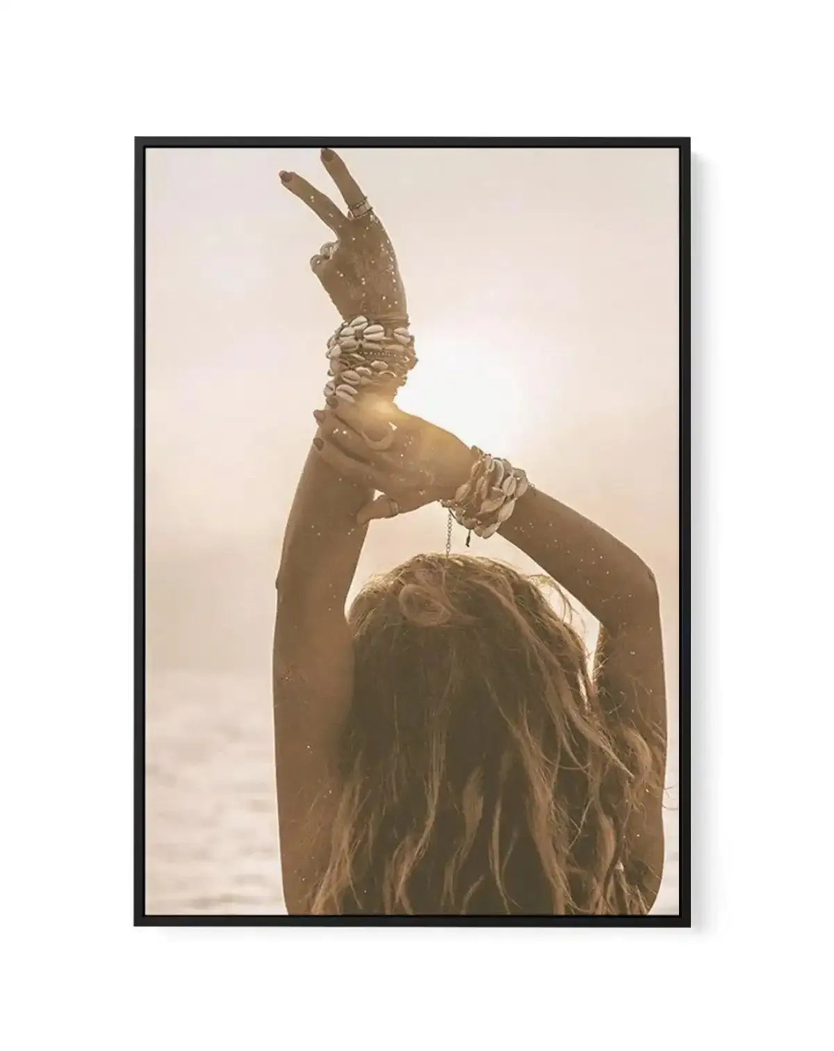 Bohemian Girl I | Framed Canvas-CANVAS-You can shop wall art online with Olive et Oriel for everything from abstract art to fun kids wall art. Our beautiful modern art prints and canvas art are available from large canvas prints to wall art paintings and our proudly Australian artwork collection offers only the highest quality framed large wall art and canvas art Australia - You can buy fashion photography prints or Hampton print posters and paintings on canvas from Olive et Oriel and have them 